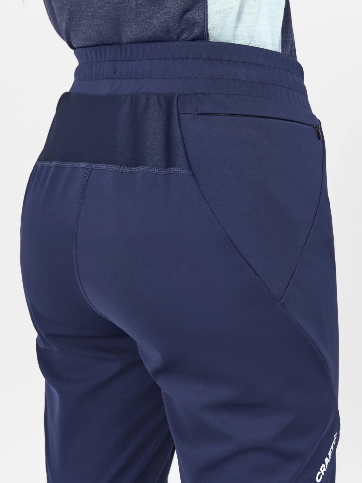 craft CORE Essence Nordic Pants W – Calças softshell feminino Regular – Blaze 2/5