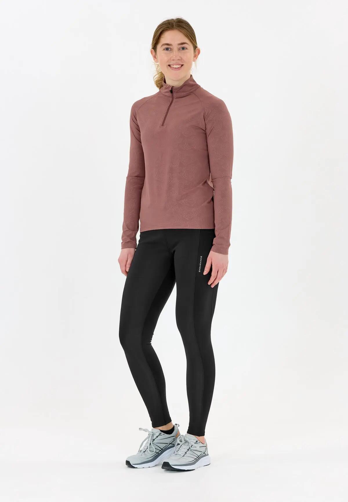 endurance Strong W Long Run Tights – Lange hardlooptight, ondersteunende 5/7