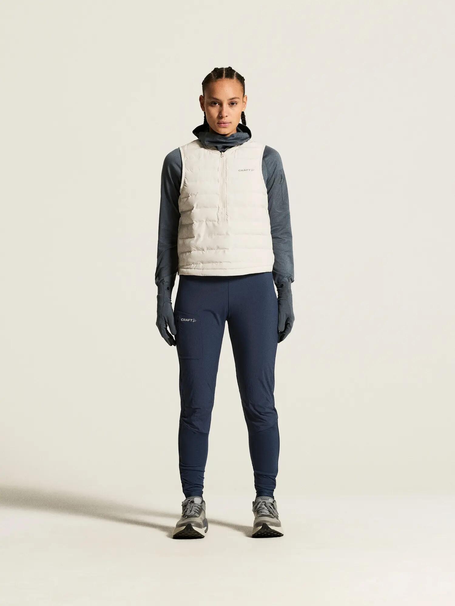 craft SubZ Light Tights W — Leggings leves e isolantes para corrida – Night 6/7
