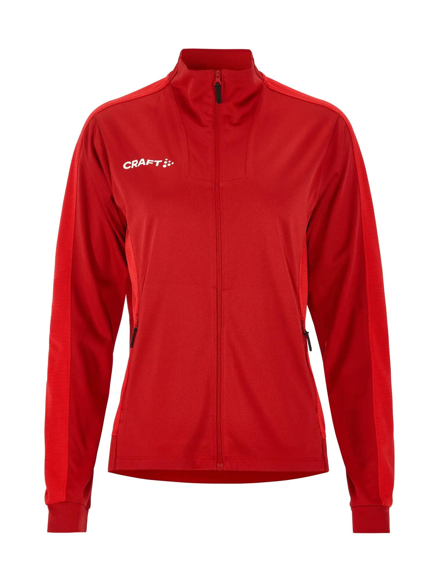 craft Evolve 2.0 Contrast Full Zip Jacket W – Stretch Midlayer – Express/Bright 1/3