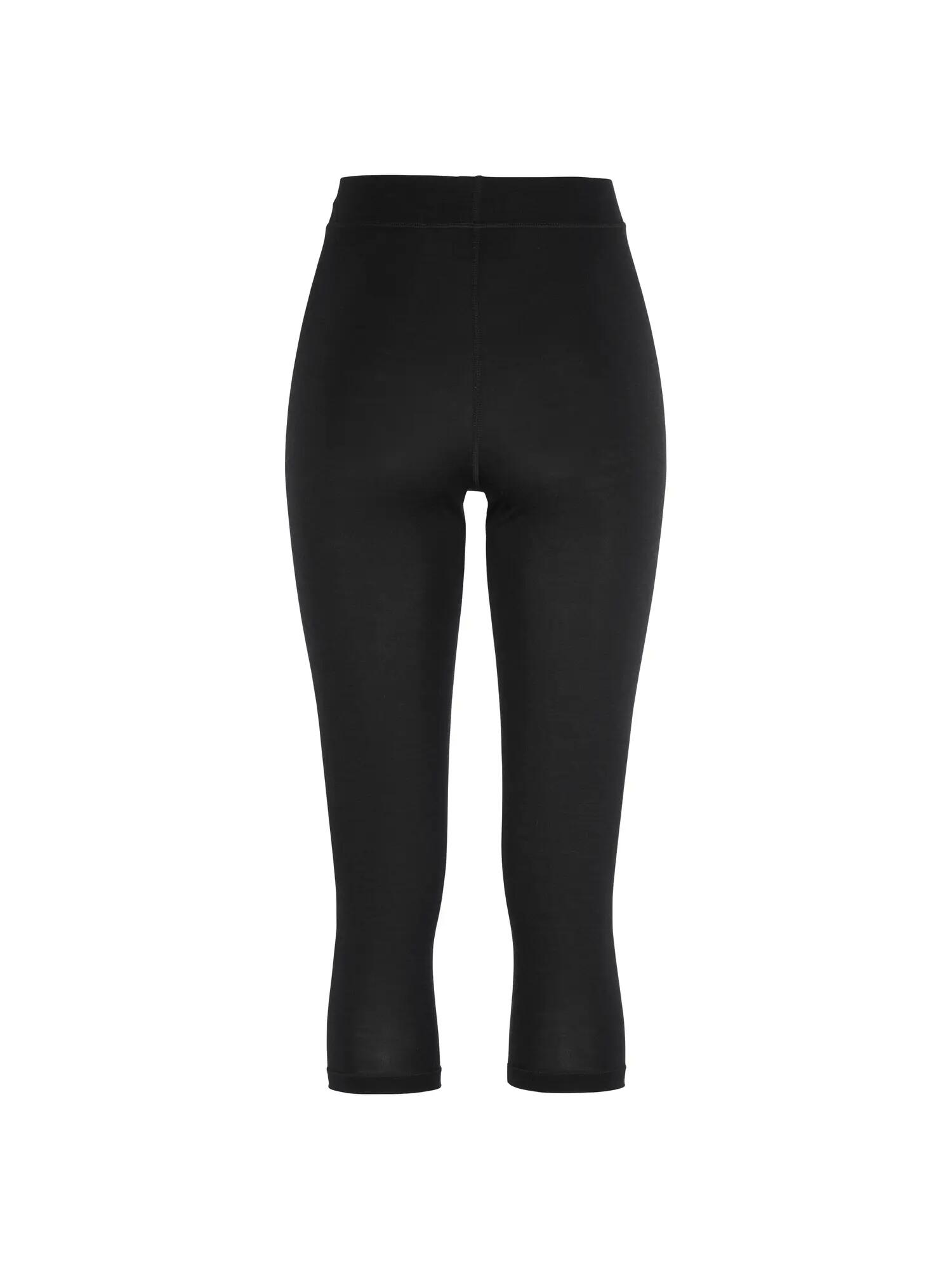 craft Wool 95 Knickers W — corsaire en laine mérinos 95% – Black/Melange 2/7