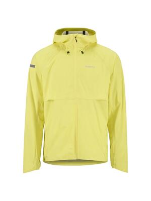 Craft pro hydro jacket 3 m – waterdichte high-performance hardloopjas – zest