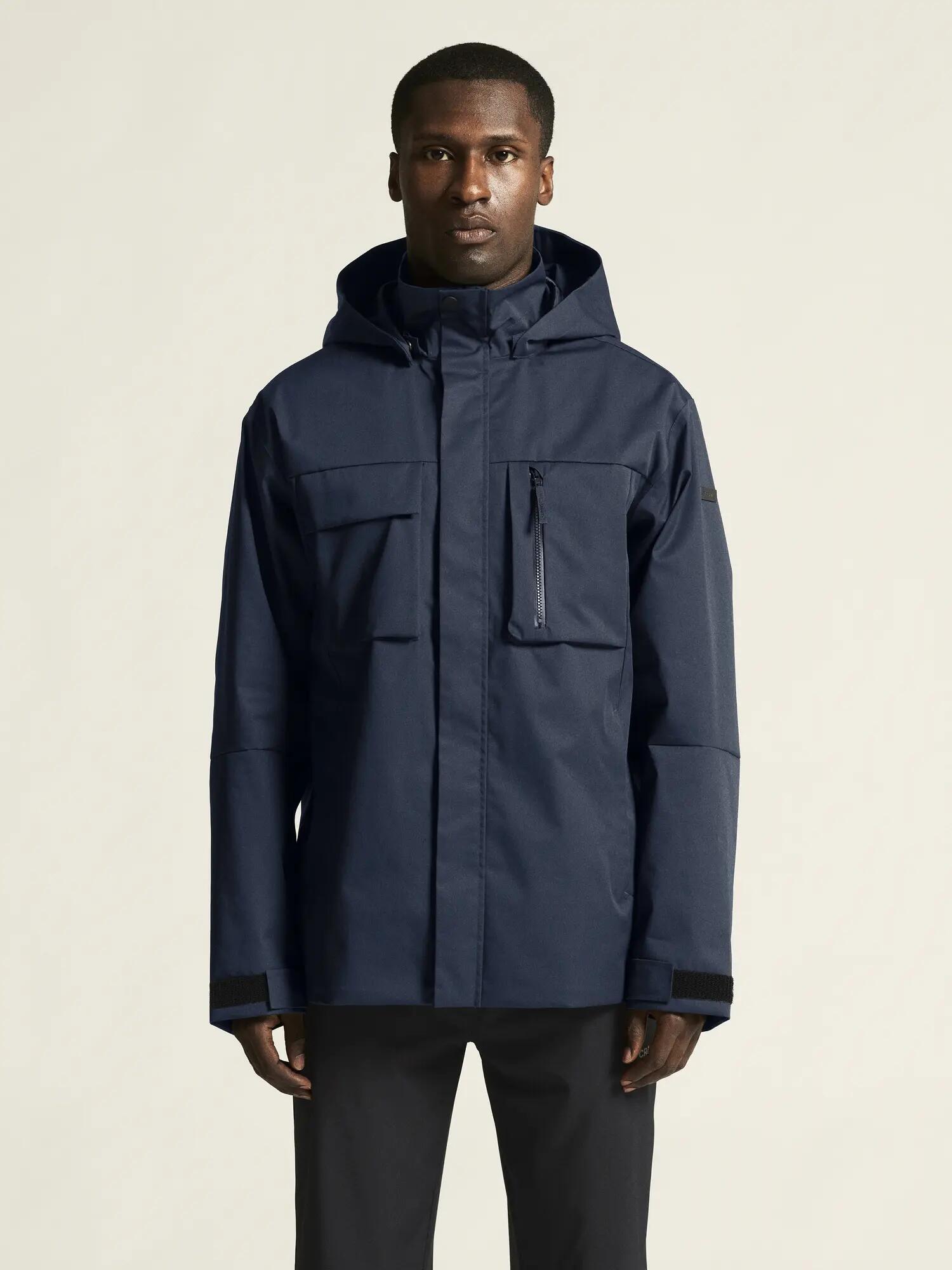 craft Urban Jacket M giacca resistente all'acqua in poliestere riciclato – Blaze 5/7
