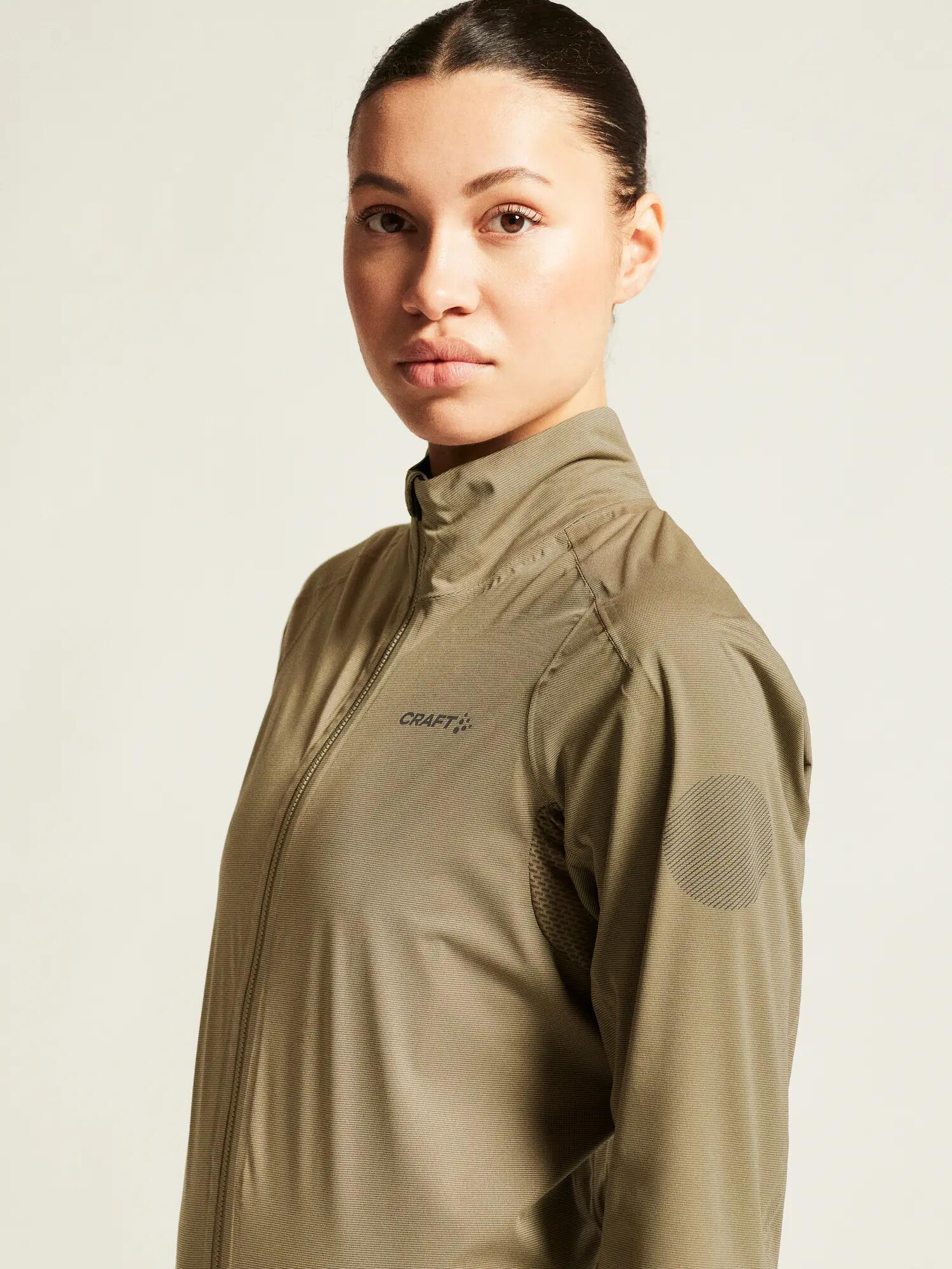 craft Endur Hydro Jacket 2 W — Casaco de ciclismo impermeável e respirável – Raw 7/7