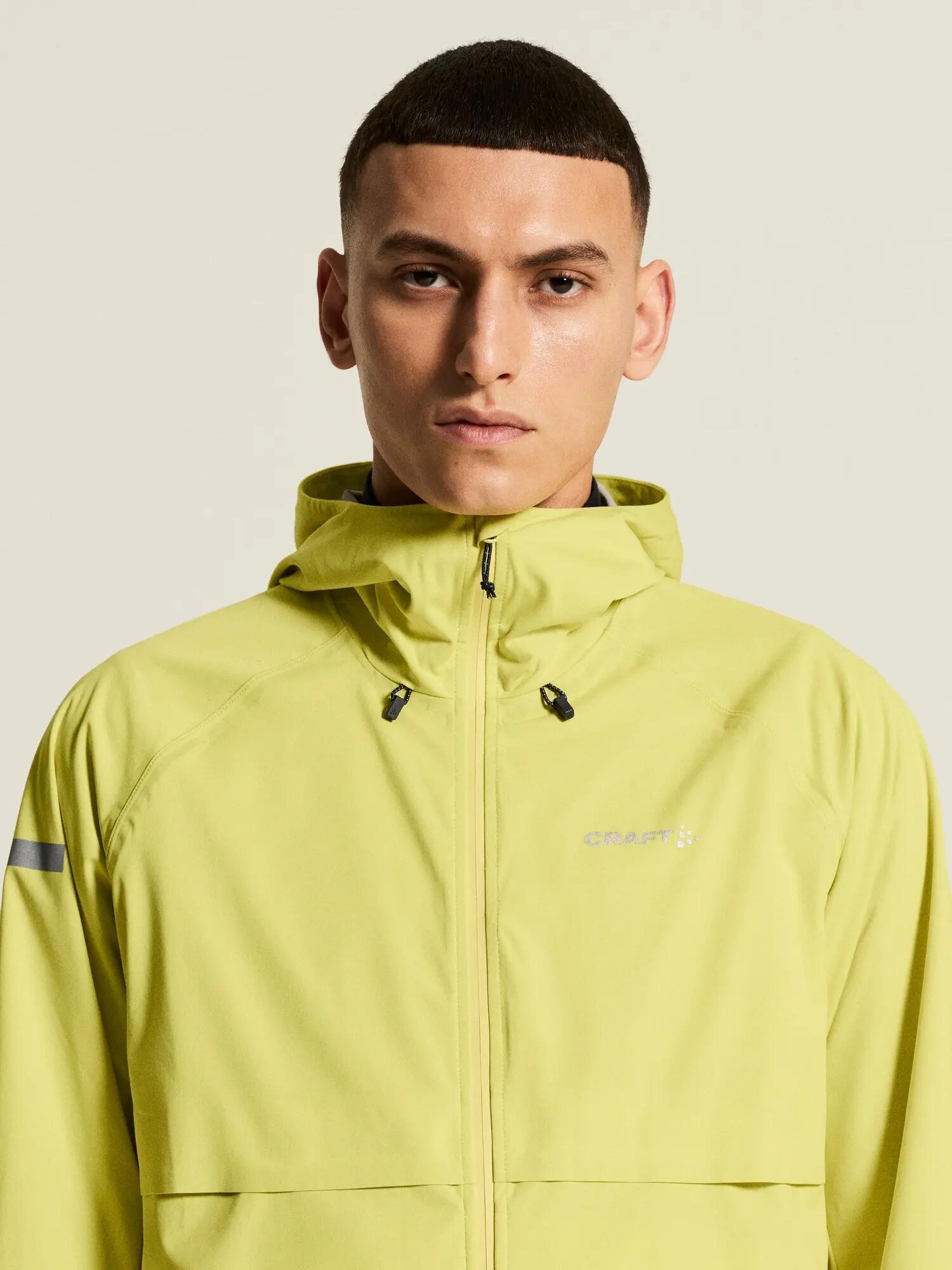 craft PRO Hydro Jacket 3 M – Wetterfeste Highperformance-Jacke – Zest 7/7
