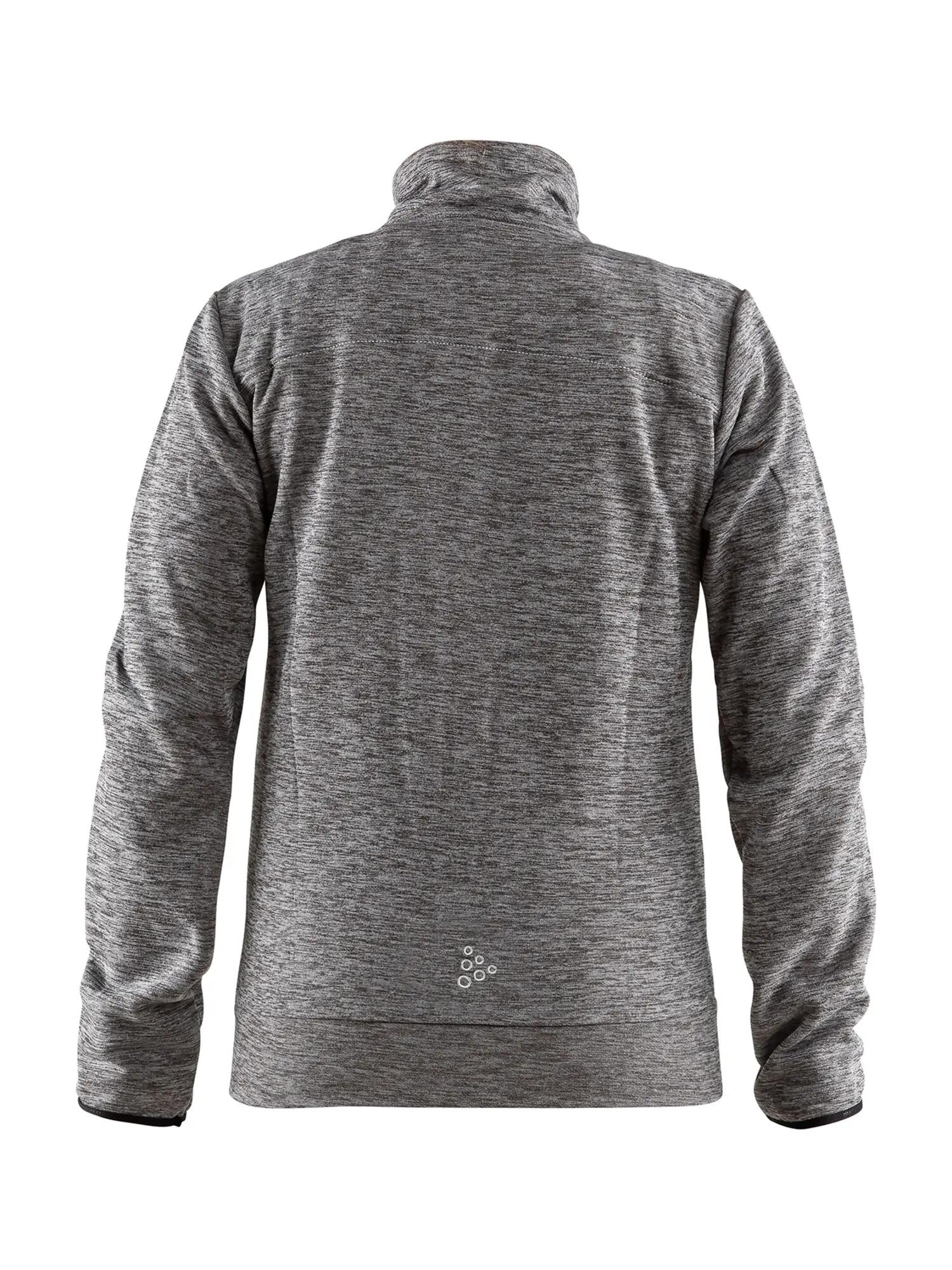 craft Leisure Jacket W – weiches Polyester – Darkgrey melange 2/5