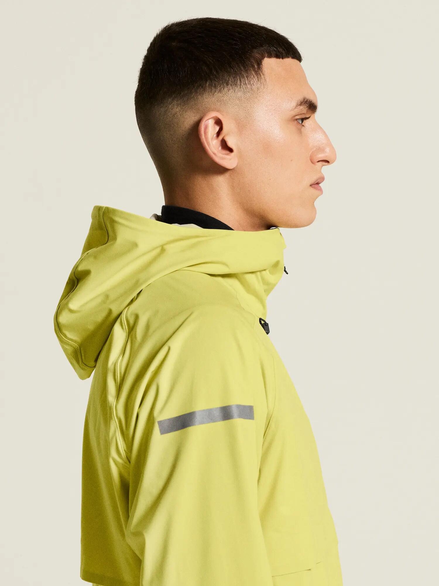 craft PRO Hydro Jacket 3 M – Wetterfeste Highperformance-Jacke – Zest 6/7