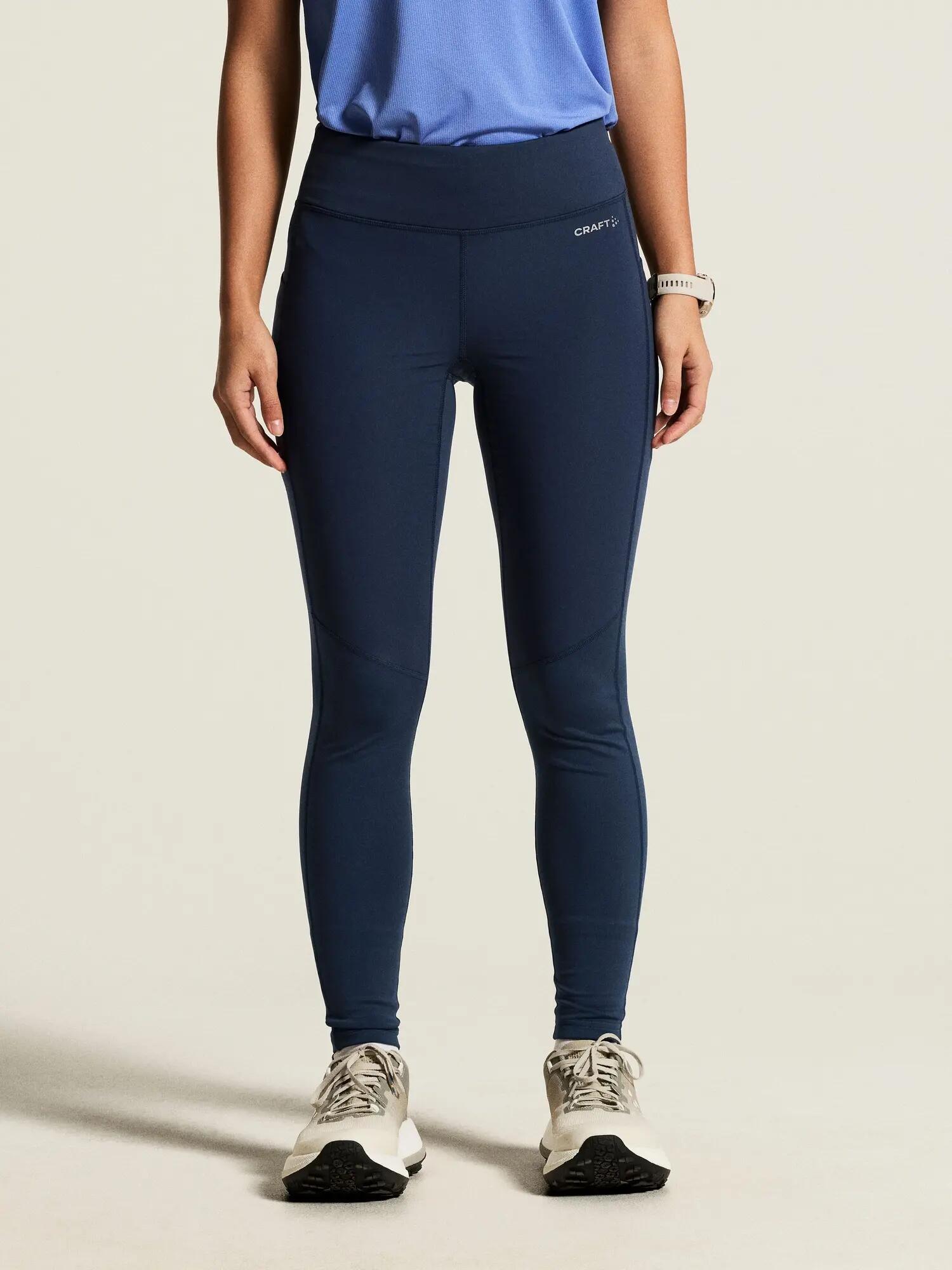 craft ADV Essence Warm Wind Tights 2 W – Leggings treino corta-vento – Night 4/7
