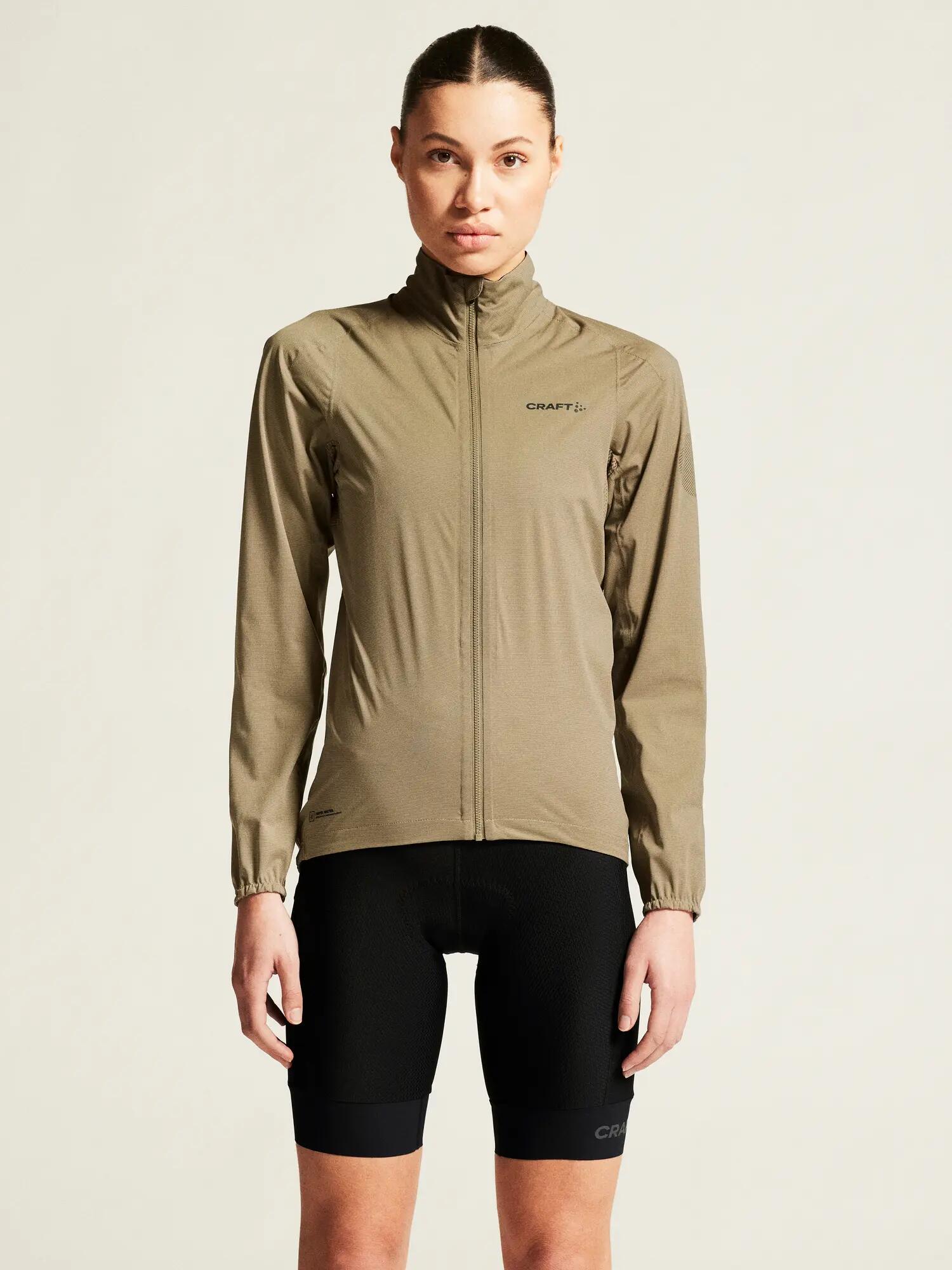 craft Endur Hydro Jacket 2 W — Casaco de ciclismo impermeável e respirável – Raw 5/7