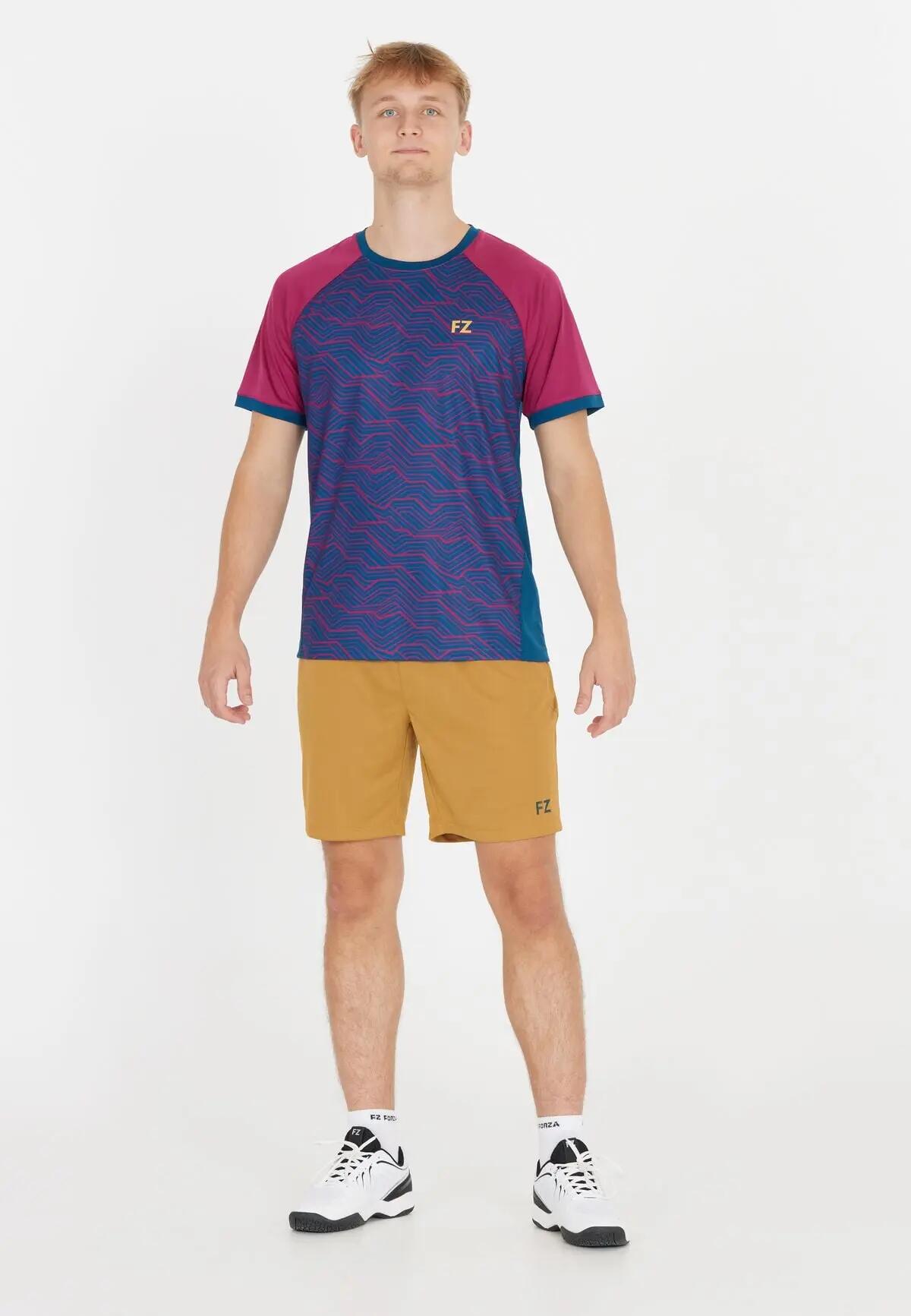 fz_forza Landos V2 M Shorts van gerecycled polyester – 5316 Mustard Gold 7/7