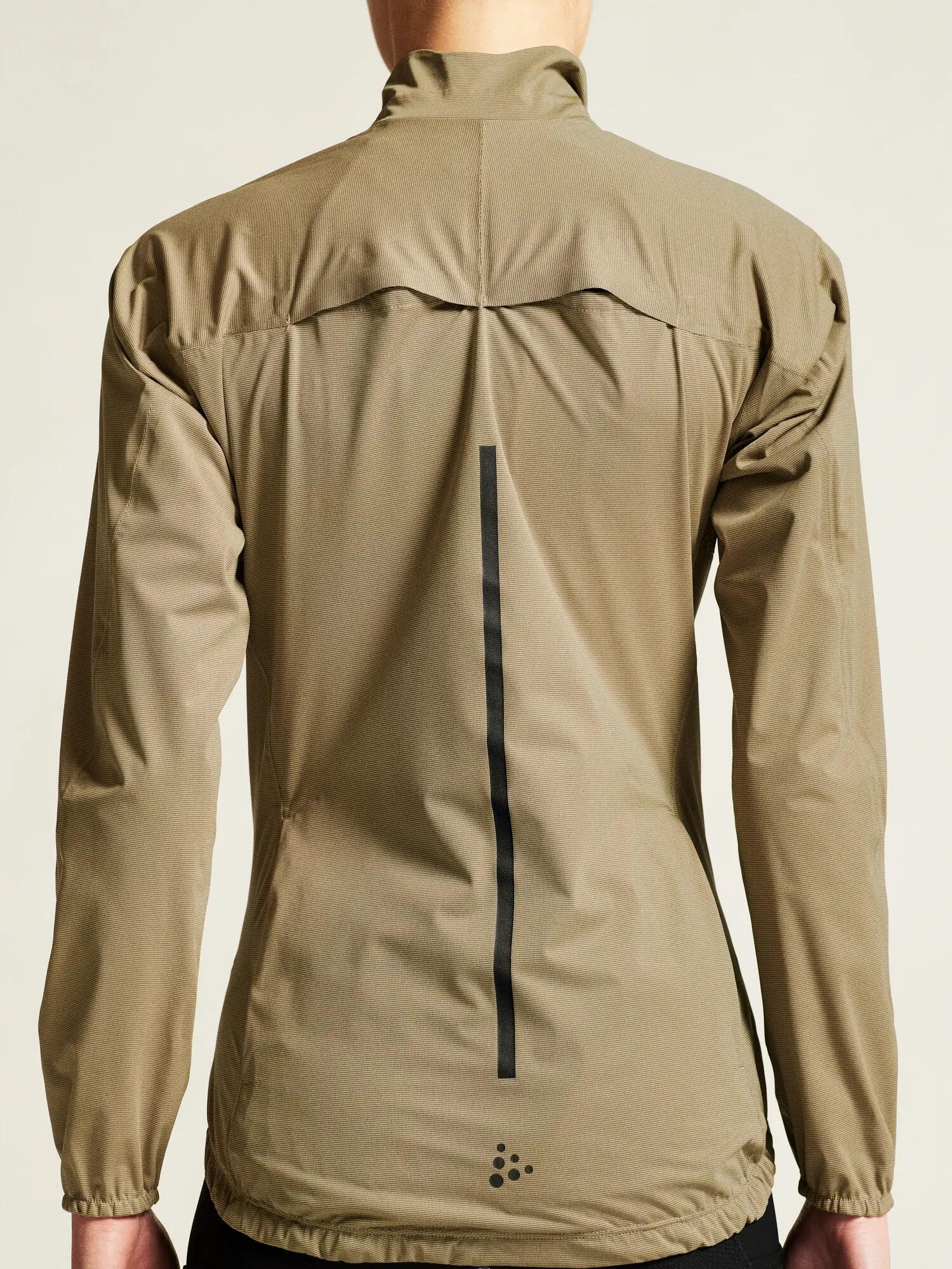 craft Endur Hydro Jacket 2 W — Casaco de ciclismo impermeável e respirável – Raw 2/7