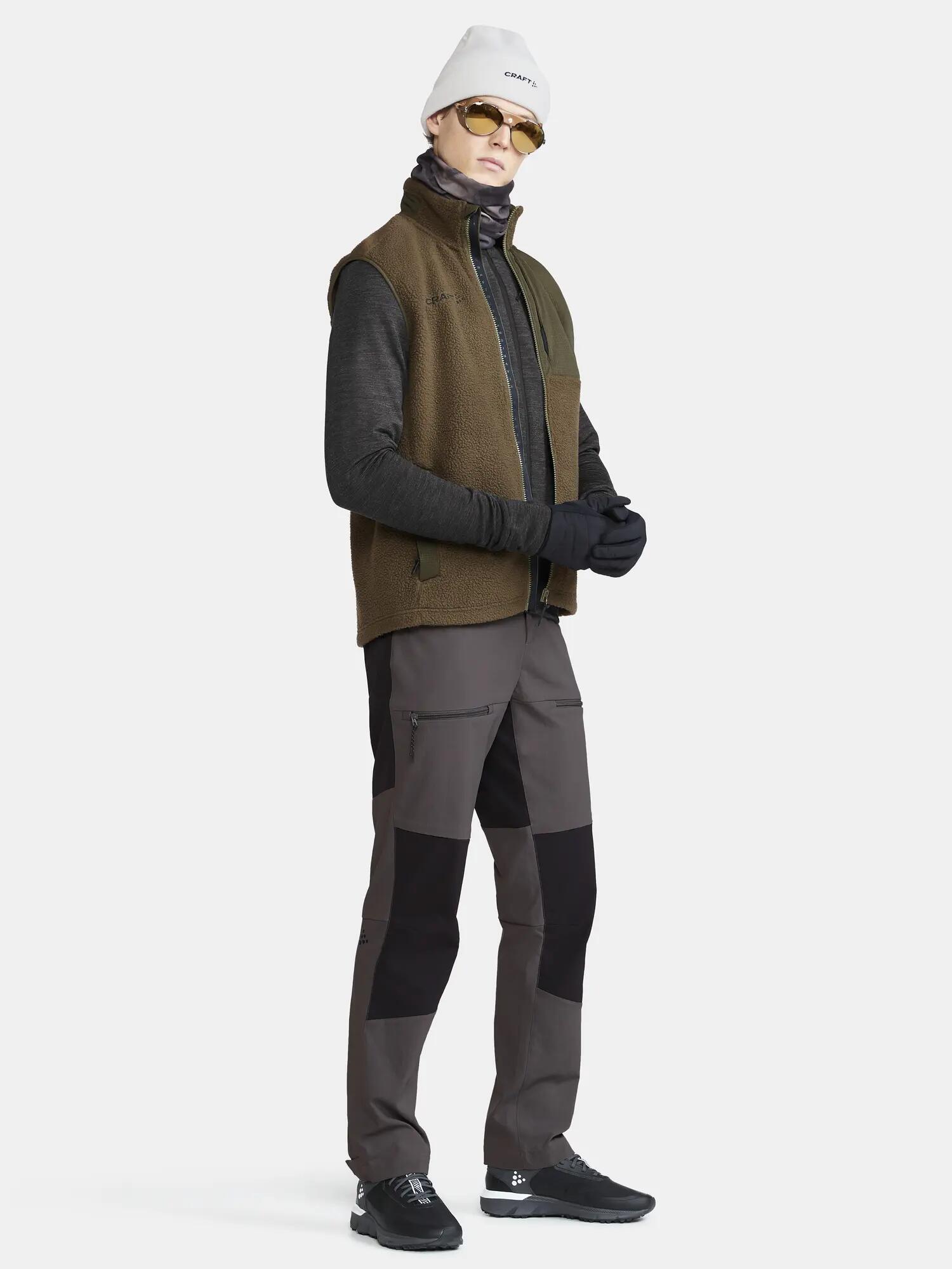 craft PRO Explore Pantalon Randonnée Homme — stretch et durable – Granite 6/7