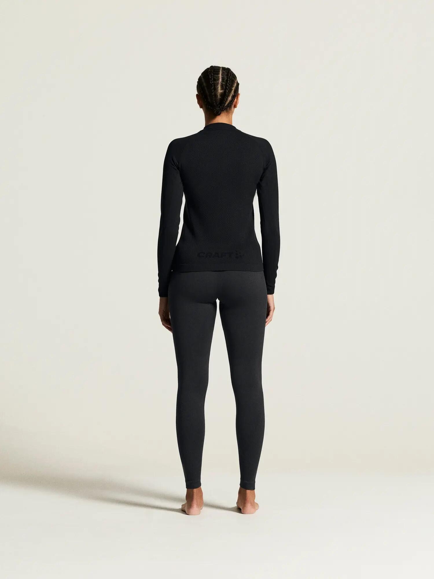 craft Warm Comfort Pant W — Leichte, recycelte wärmend-Leggings – Black 5/7