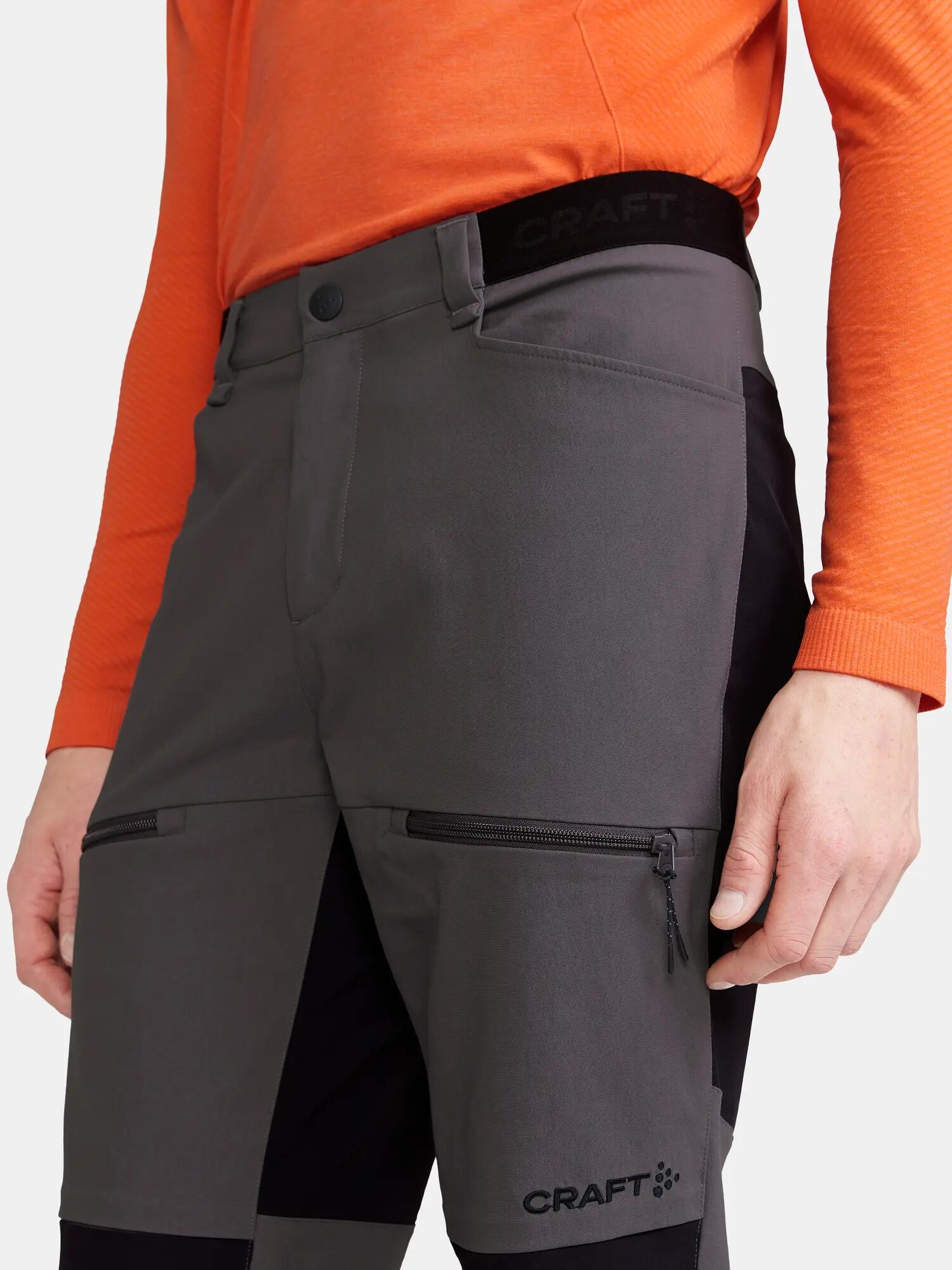 craft PRO Explore Pantalon Randonnée Homme — stretch et durable – Granite 5/7