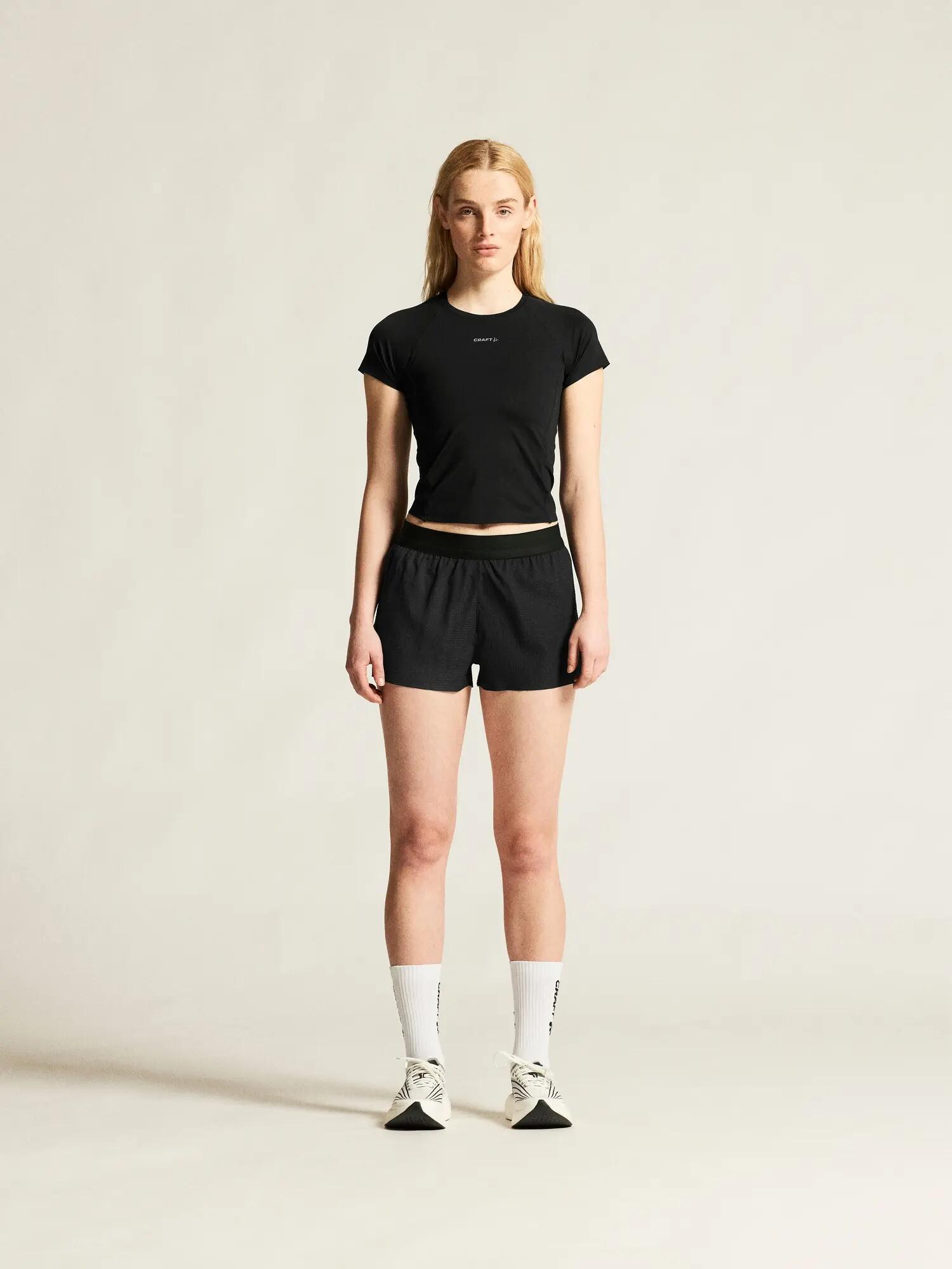 craft Hypervent Structure Shorts W – Belüftete Laufshorts – Black 7/7
