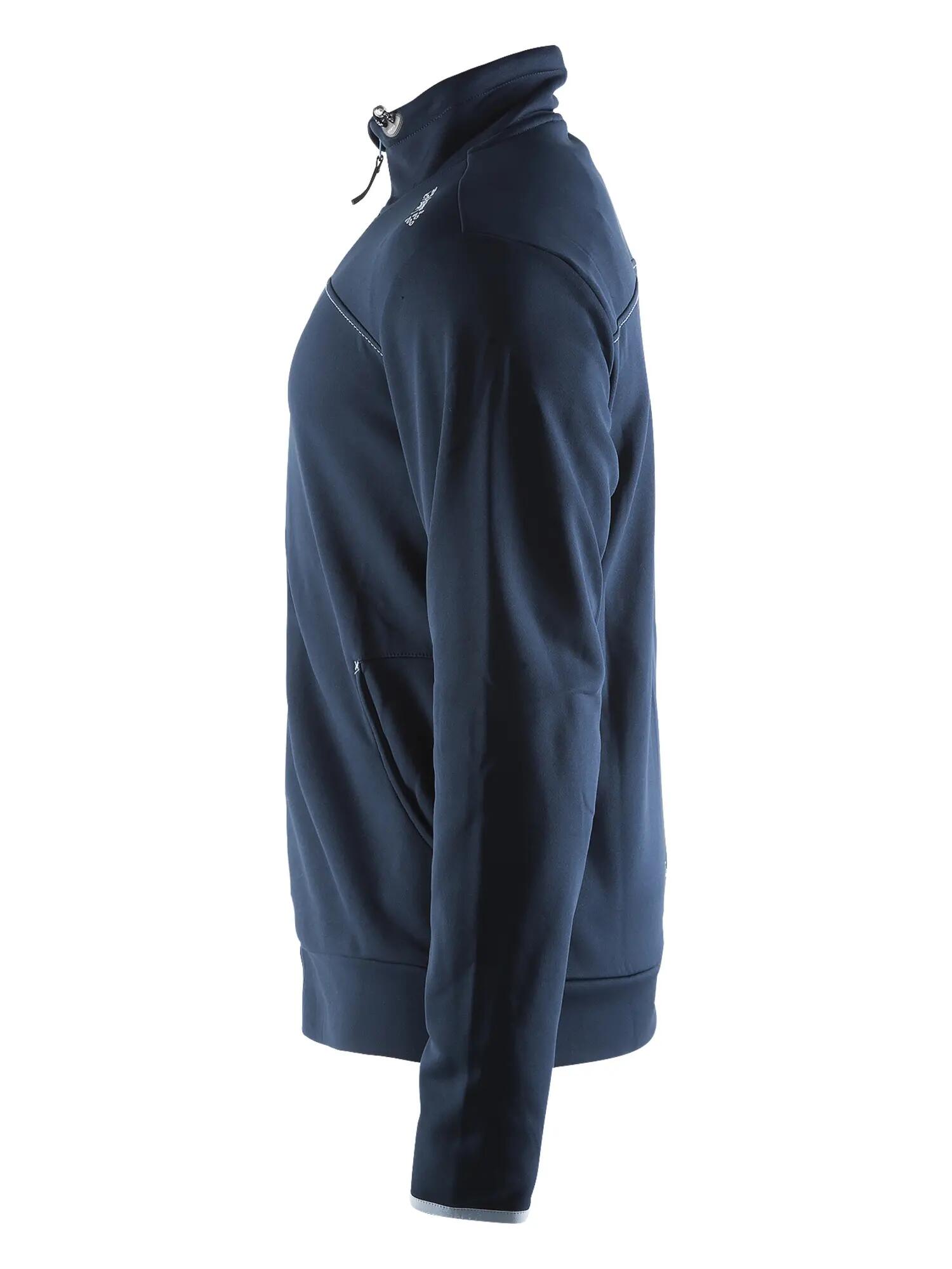 craft Leisure Jacket M – Bequeme Polyesterjacke – Dk Marineblau 3/4