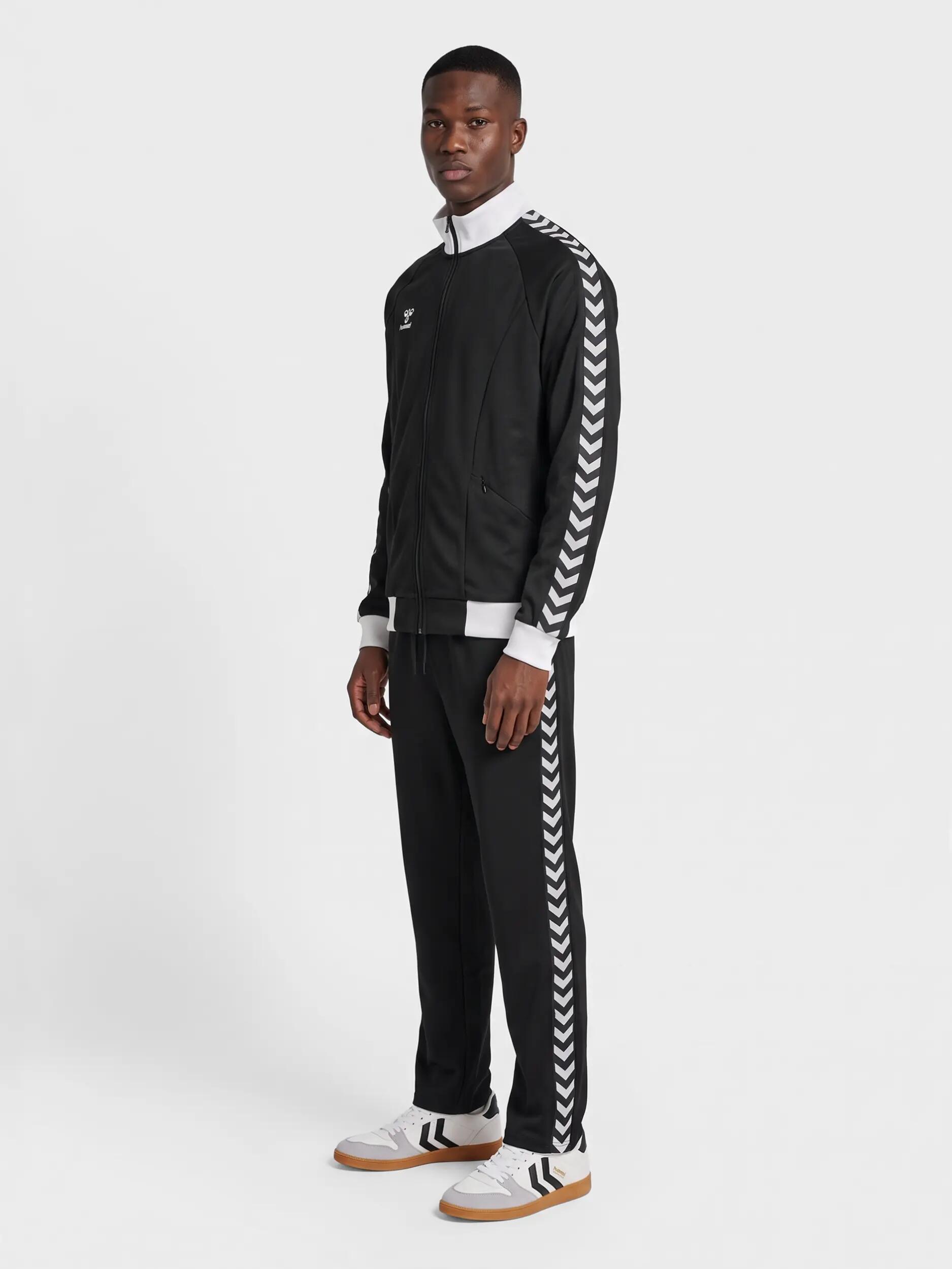 hummel hmlROOT TRACK PANTS — pantalon de survêtement rétro en polyester recyclé 4/5