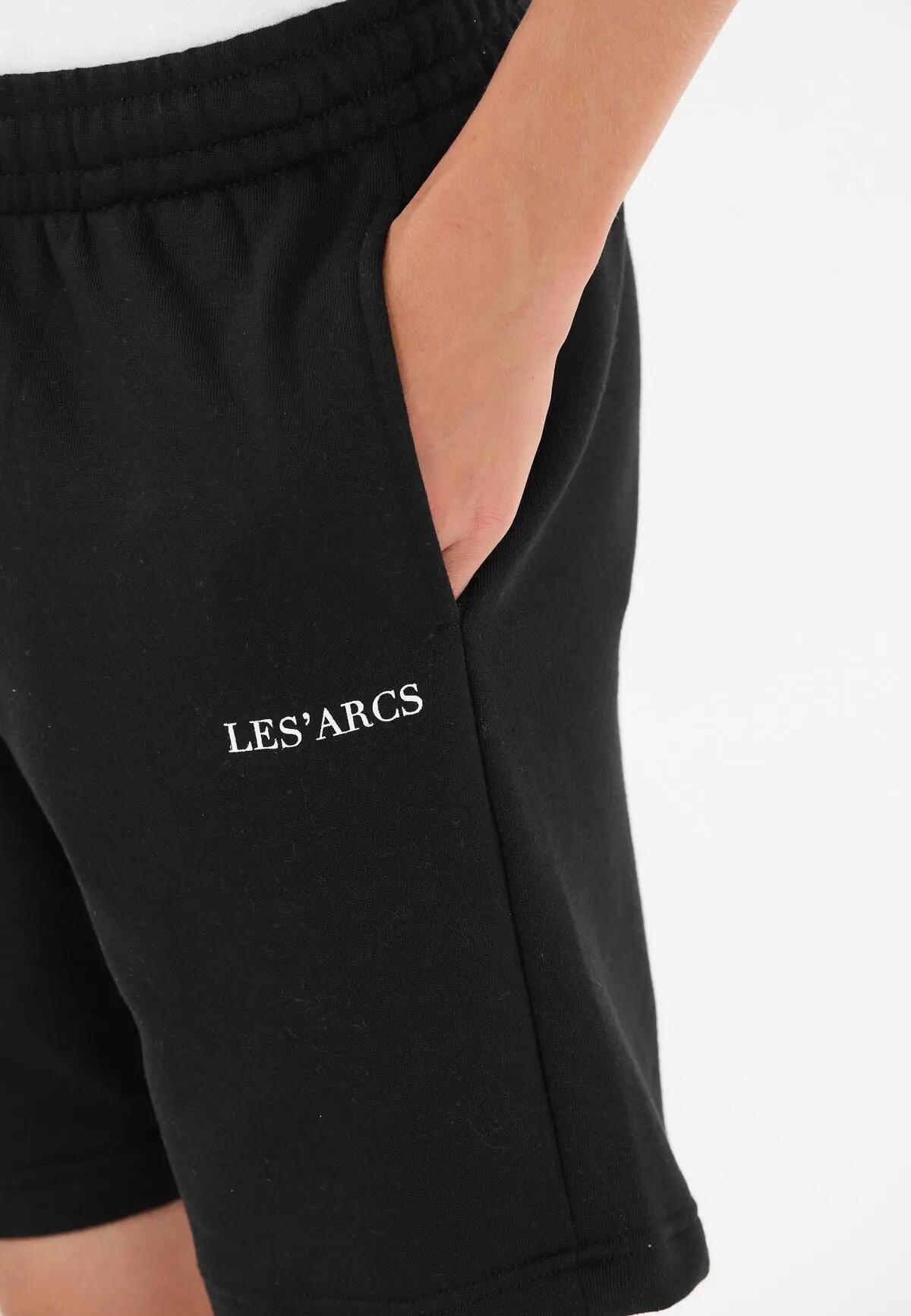 endurance Abeni Sweat Shorts Kinder aus Mischgewebe – 1001 Black 2/7