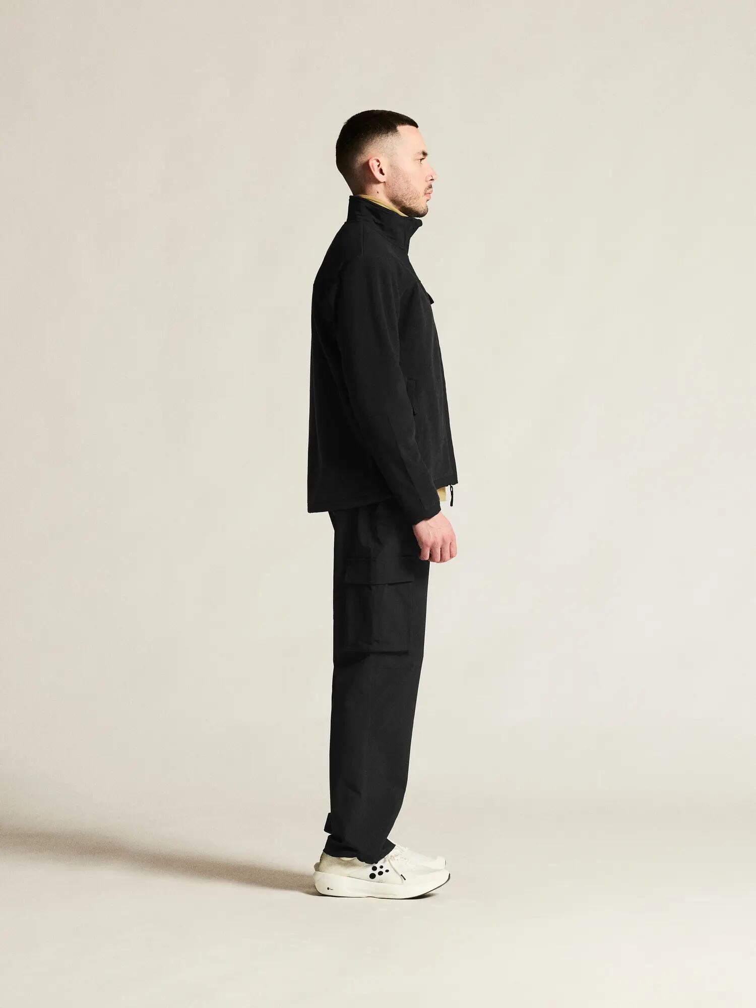 craft Urban Fleece Jacket M — warm und robust – Black 6/7