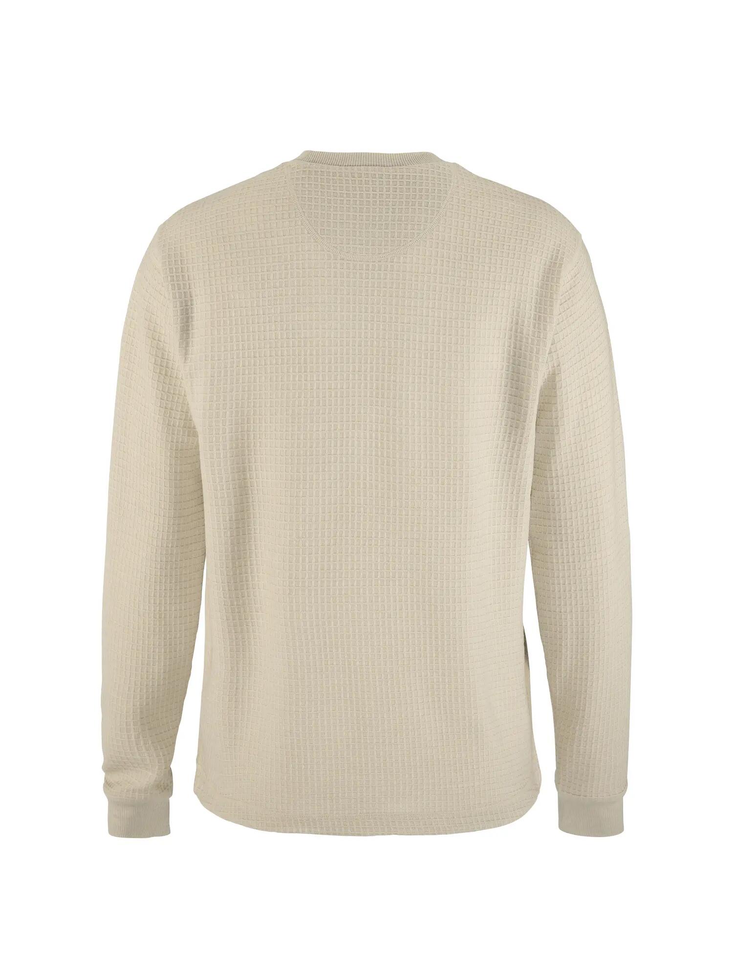 craft Top Wool Waffle RN W Langarm Rundhals aus Lyocell und Wolle – Plaster 3/7