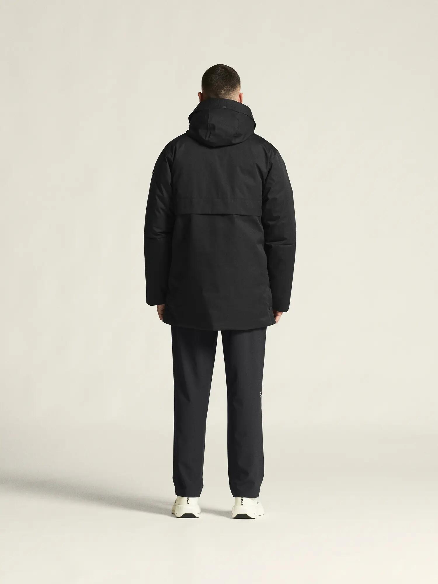 craft Urban Padded Parka M — Gepolsterte Herrenparka – Black 6/7