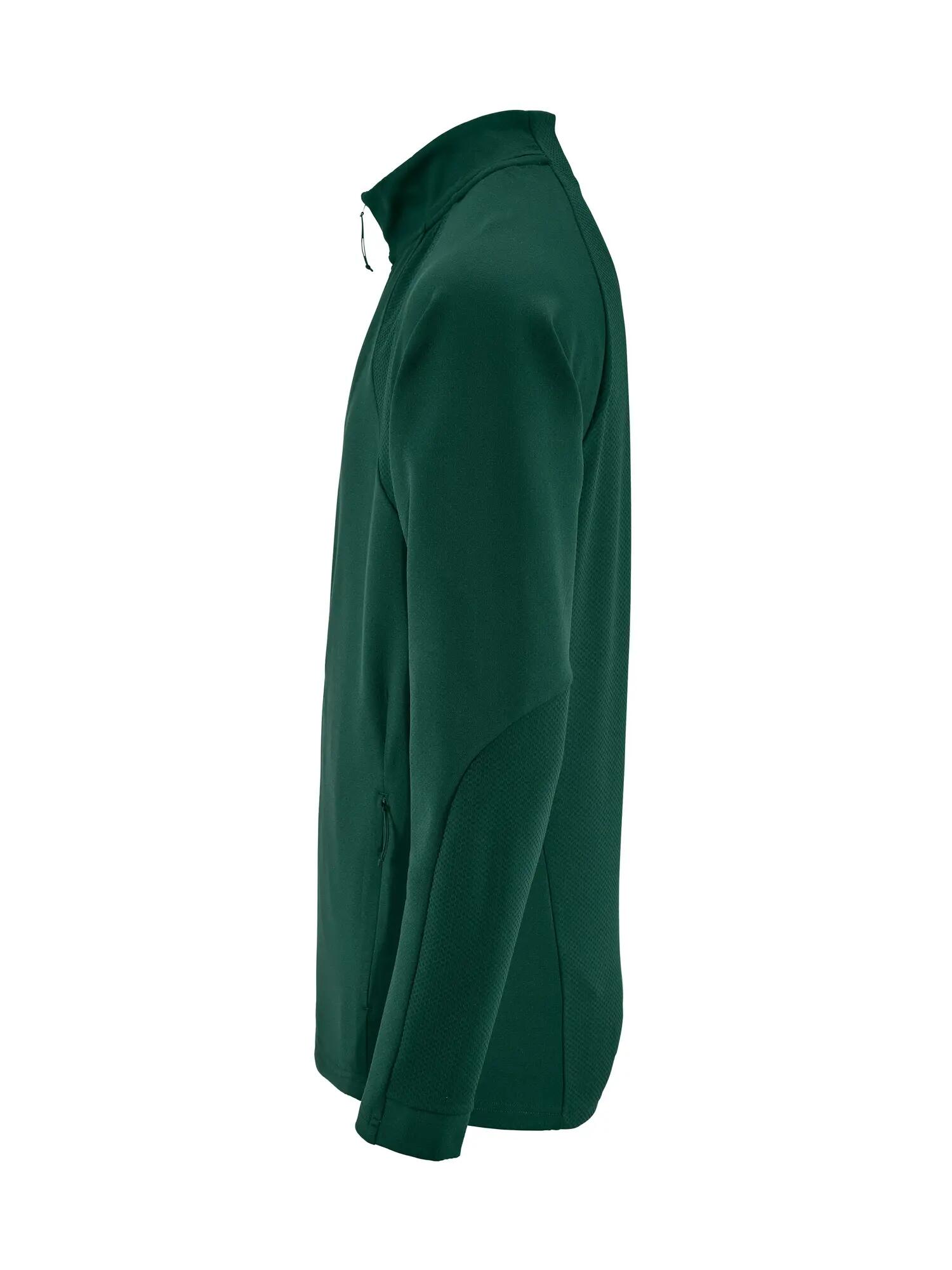 craft Veste zippée Extend 2.0 M — midlayer extensible et technique – Forest 4/7