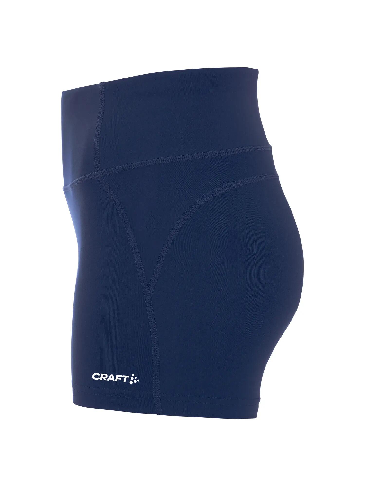 craft Rush 2.0 Hot Pant W - Lichtgewicht, rekbare hotpants – Navy/White 4/4
