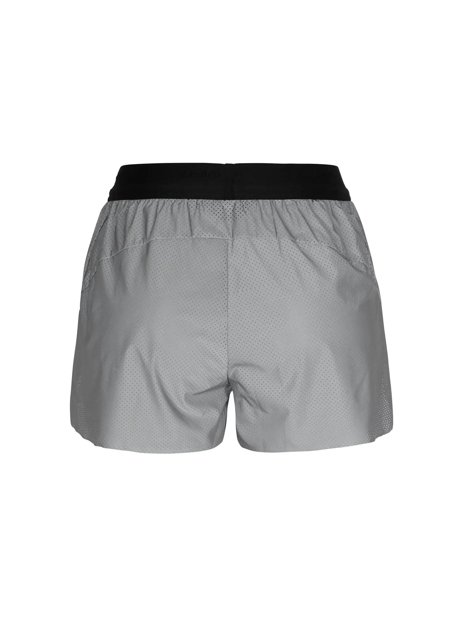craft Reflective Shorts W – Short de running réfléchissant argenté – Silver 2/7