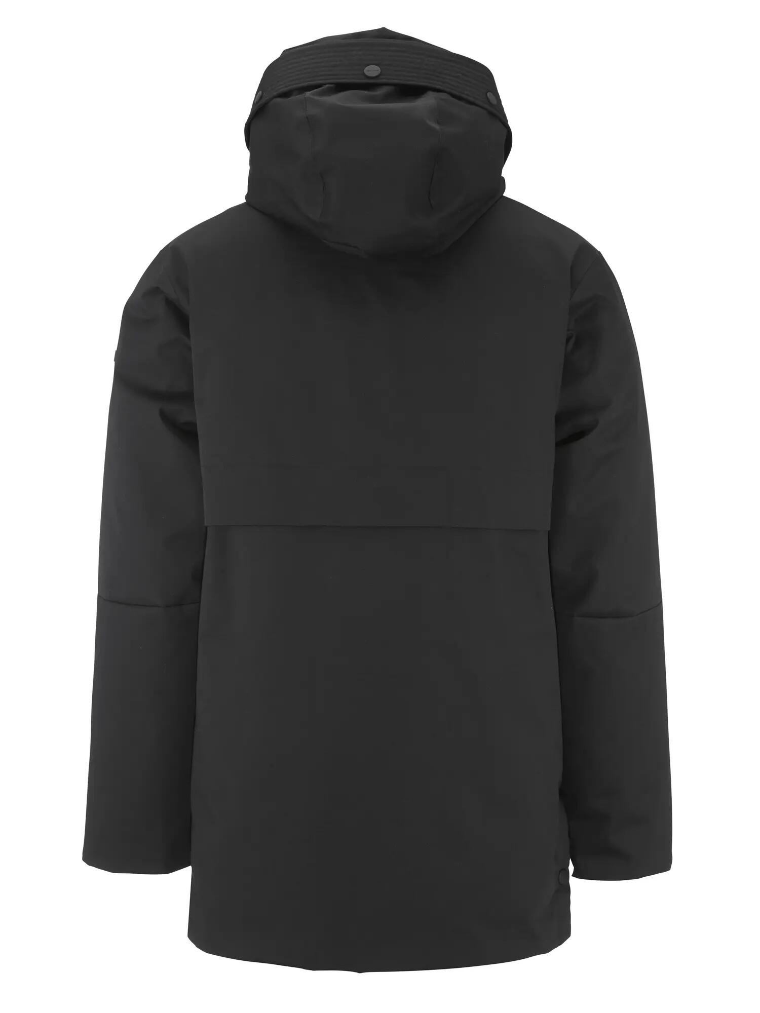 craft Urban Padded Parka M — Gepolsterte Herrenparka – Black 3/7