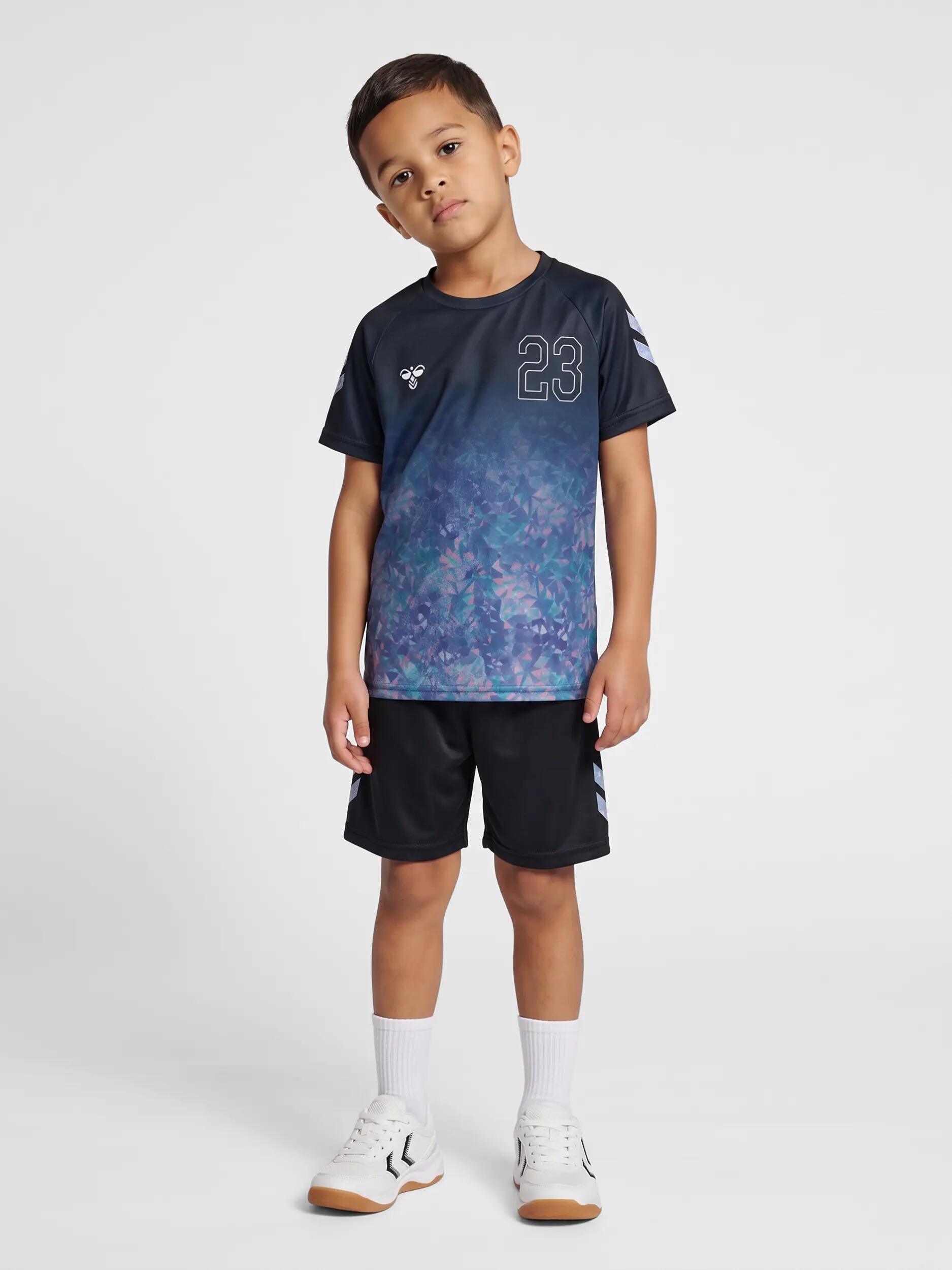 hummel Conjunto hmlSHIMMER de poliéster para niños – BLACK 5/6