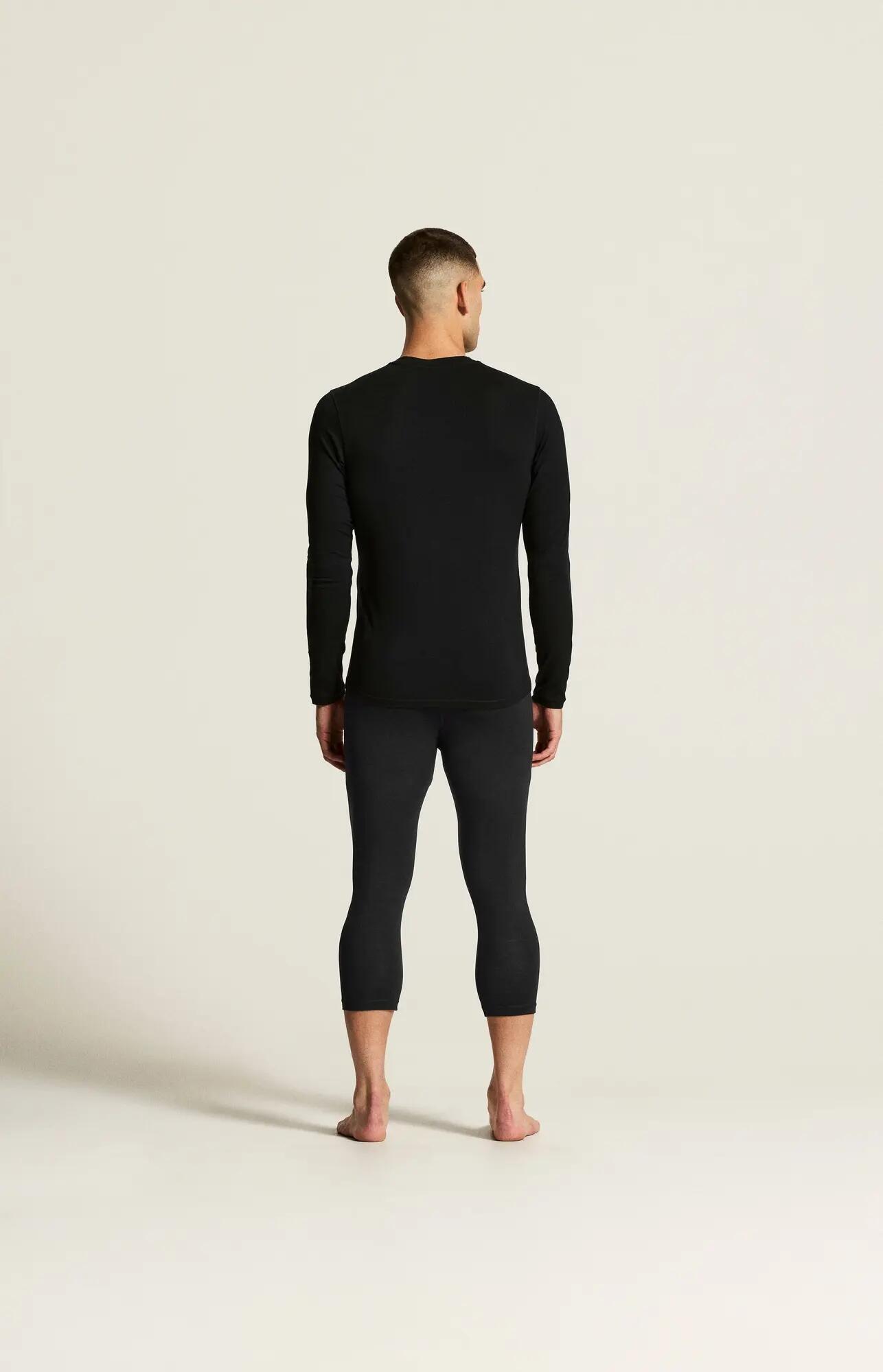 craft Wool 95 Knickers Heren — 95% merinowol – Black/Melange 6/7