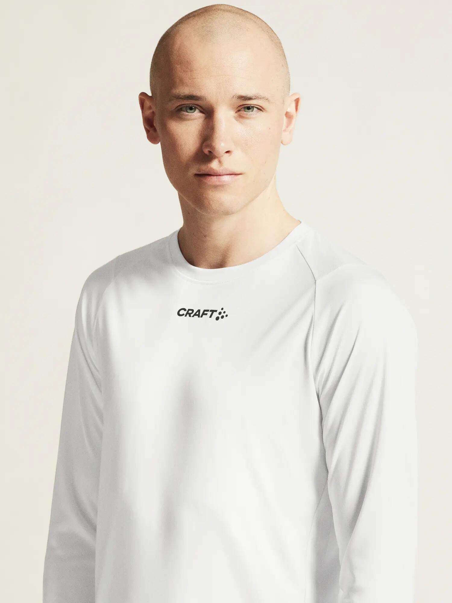 craft Rush 2.0 LS Tee M – Langarm-Trainingsshirt aus recyceltem Polyester – 7/7
