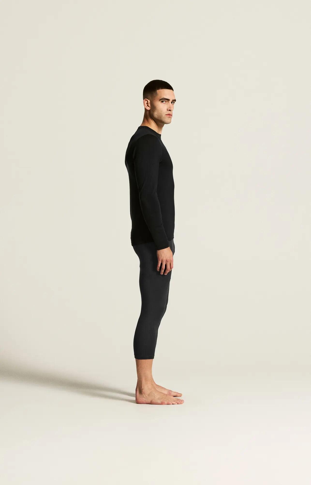 craft Wool 95 Knickers Heren — 95% merinowol – Black/Melange 5/7