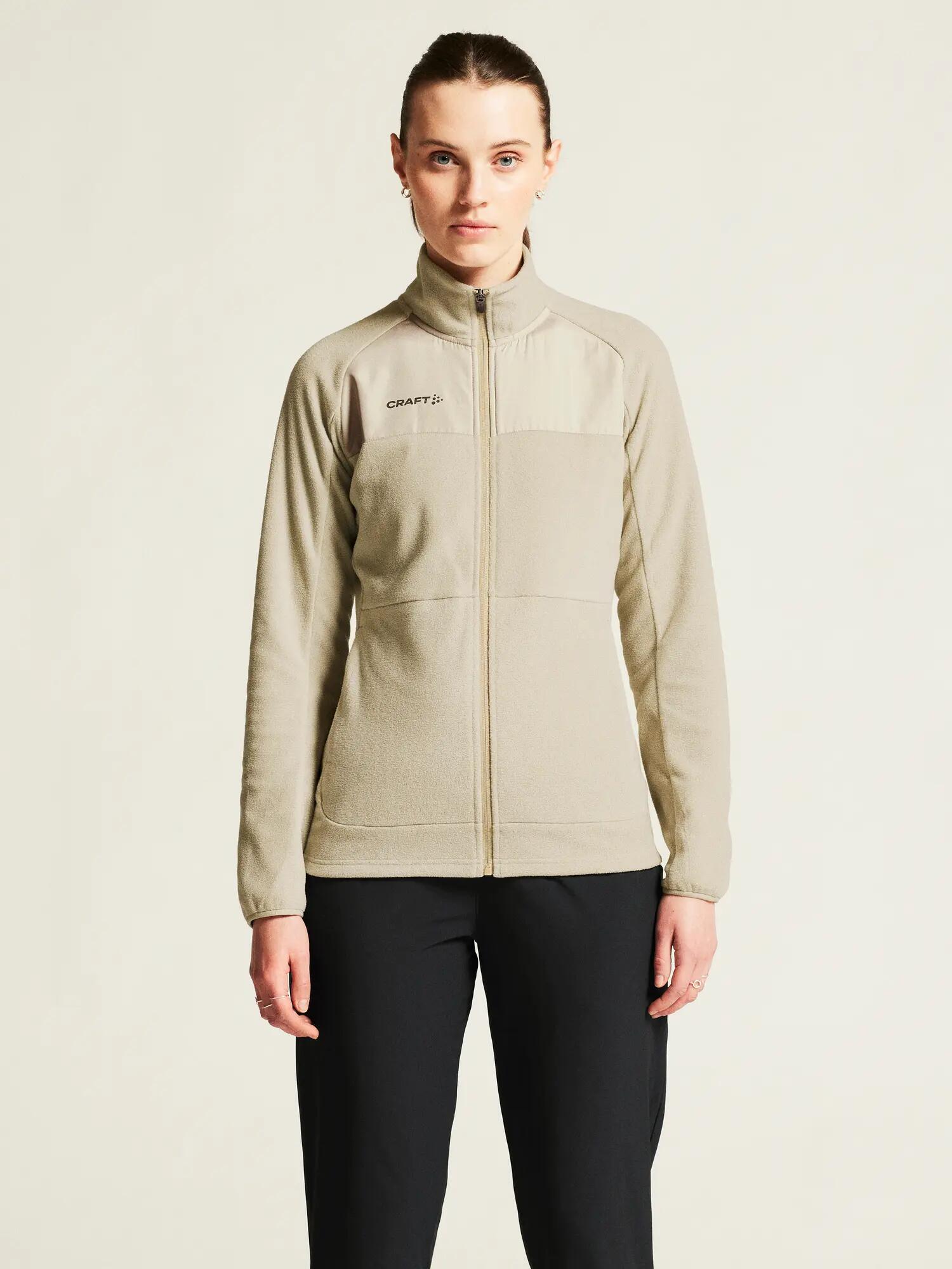 craft ADV Explore Fleece Midlayer W – Weiches Fleece, recycelt – Hay 5/7