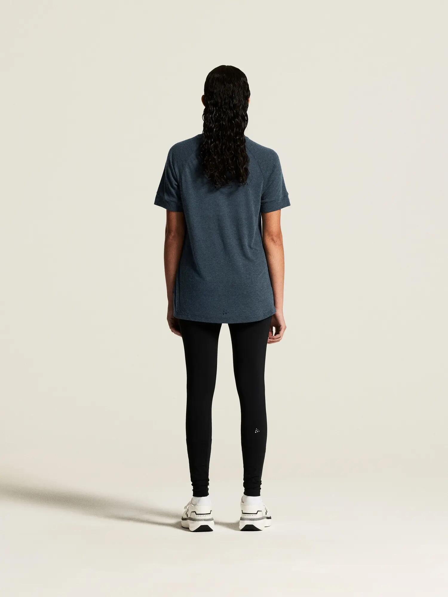 craft Wool SS Tee W Kurzarmshirt aus Wolle und recyceltem Polyester – North 7/7