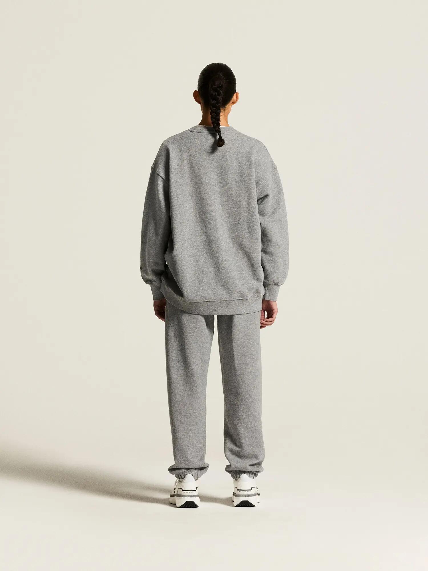 craft Frequent Sweatpants W em algodão orgânico cinza melange – Grey Melange 7/7