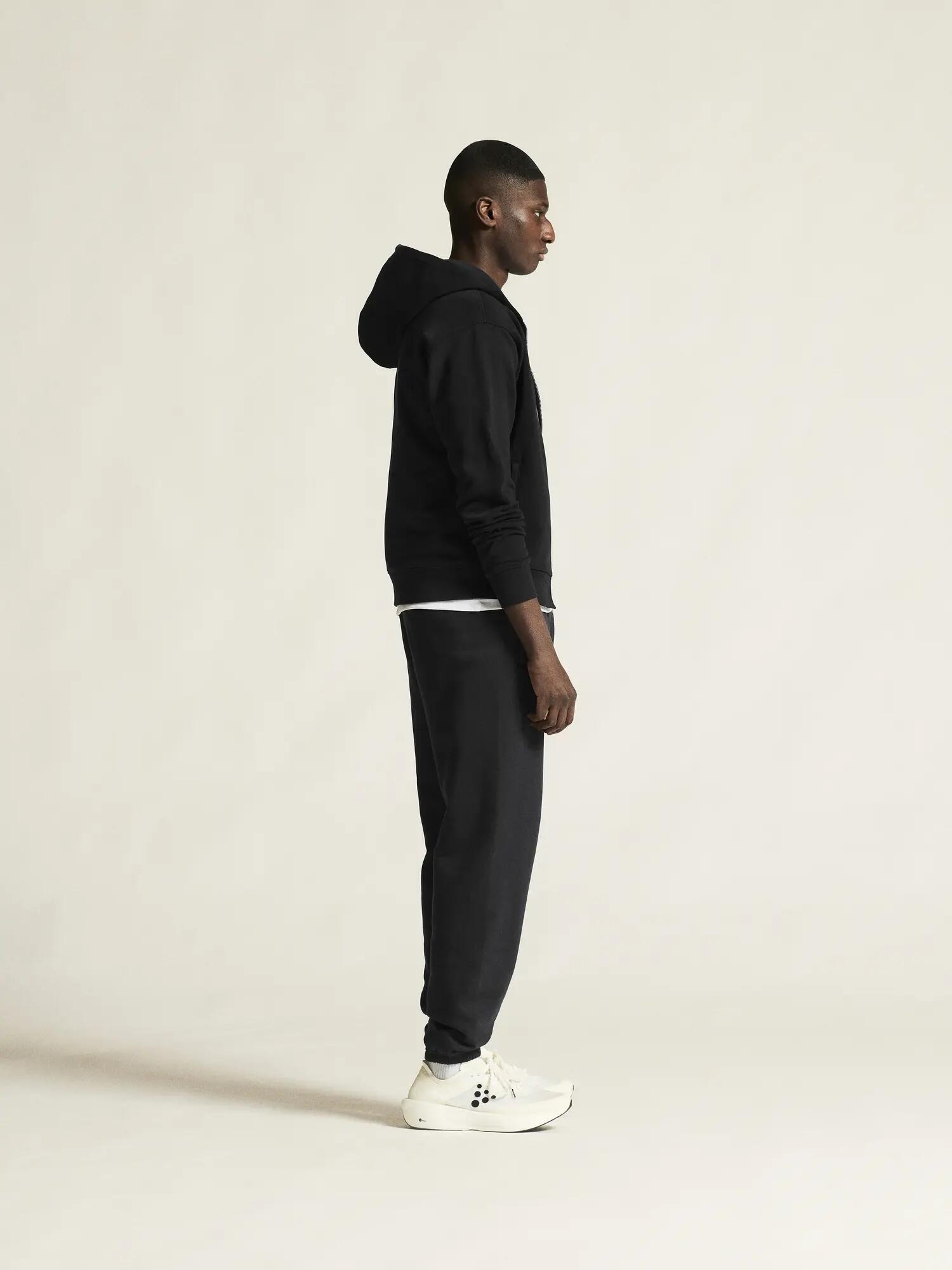 craft Frequent Sweatpants M – Relaxed Fit aus Bio-Baumwolle – Black 6/7