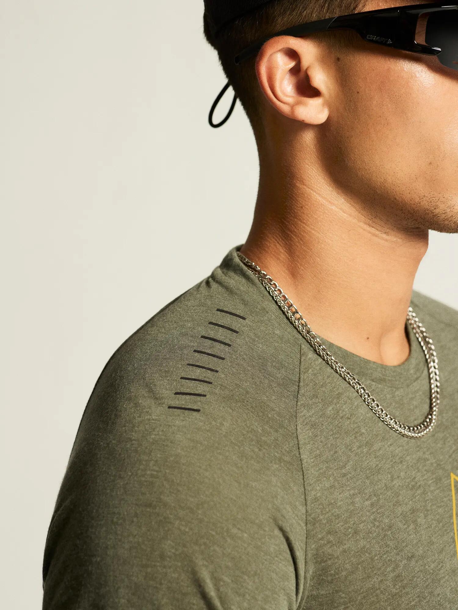 craft Wool SS Tee M Kurzarm-Shirt aus recyceltem Polyester und Wolle – 6/7