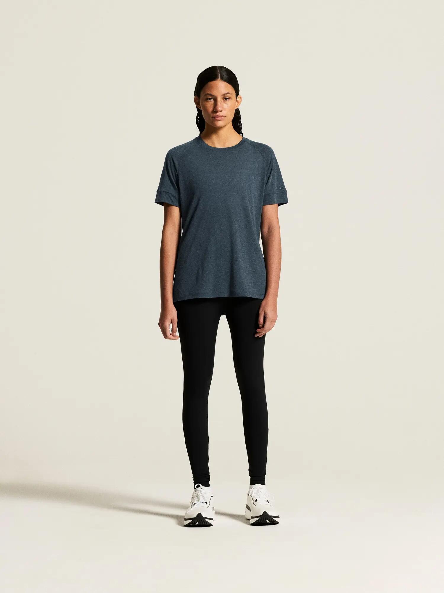 craft Wool SS Tee W Kurzarmshirt aus Wolle und recyceltem Polyester – North 5/7