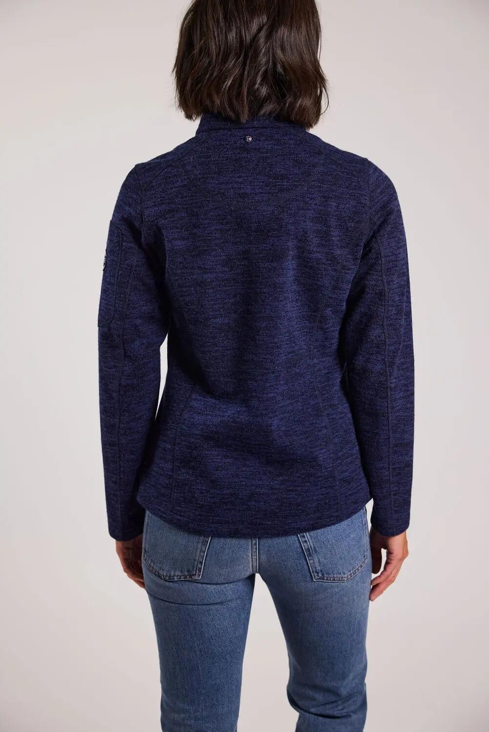 sebago Performance Windproof W Fleece – Winddichte fleecejas – NAVY 4/4