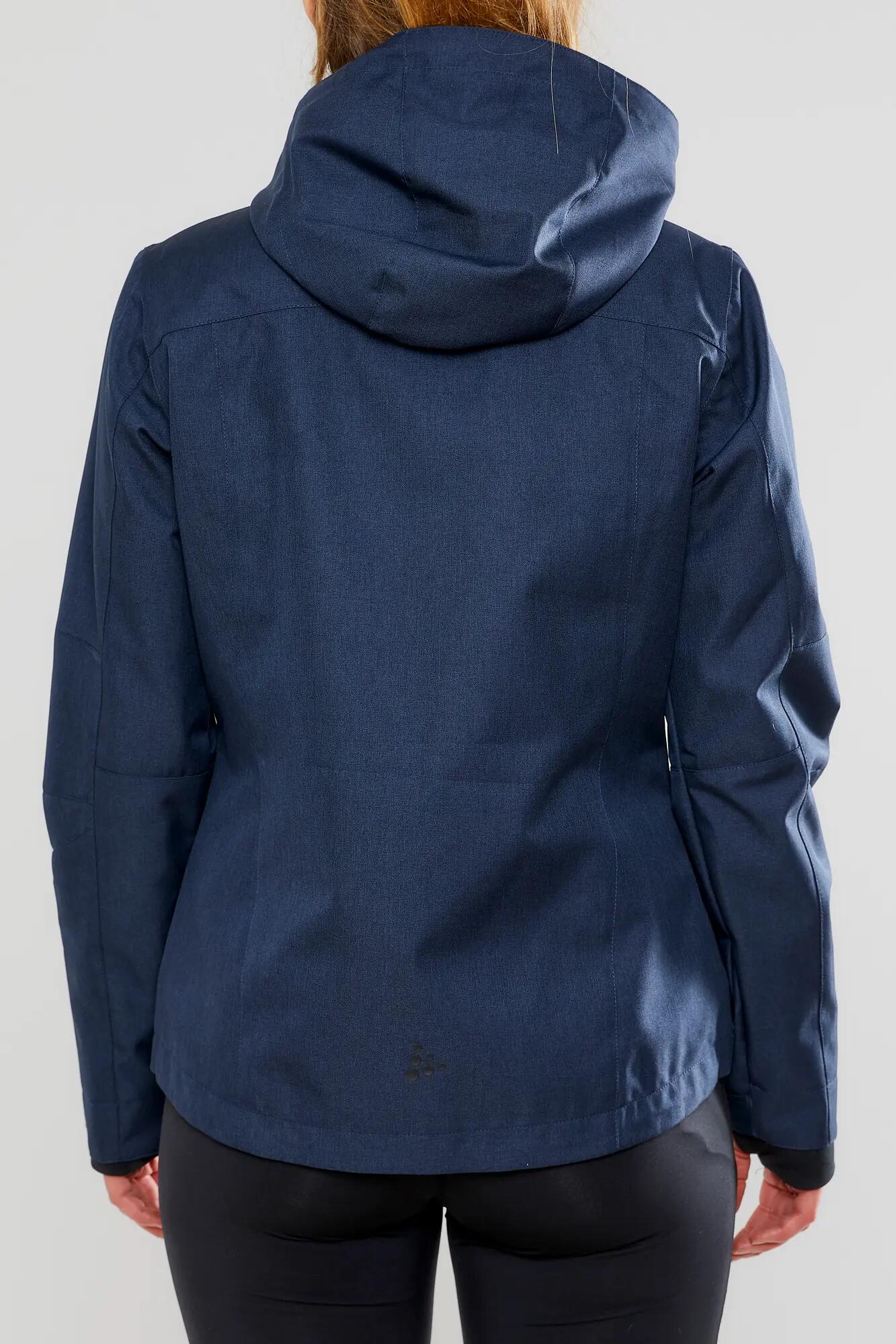 craft Mountain Jacket W shell-jas van gerecycled polyester, waterdicht – Dark 4/6