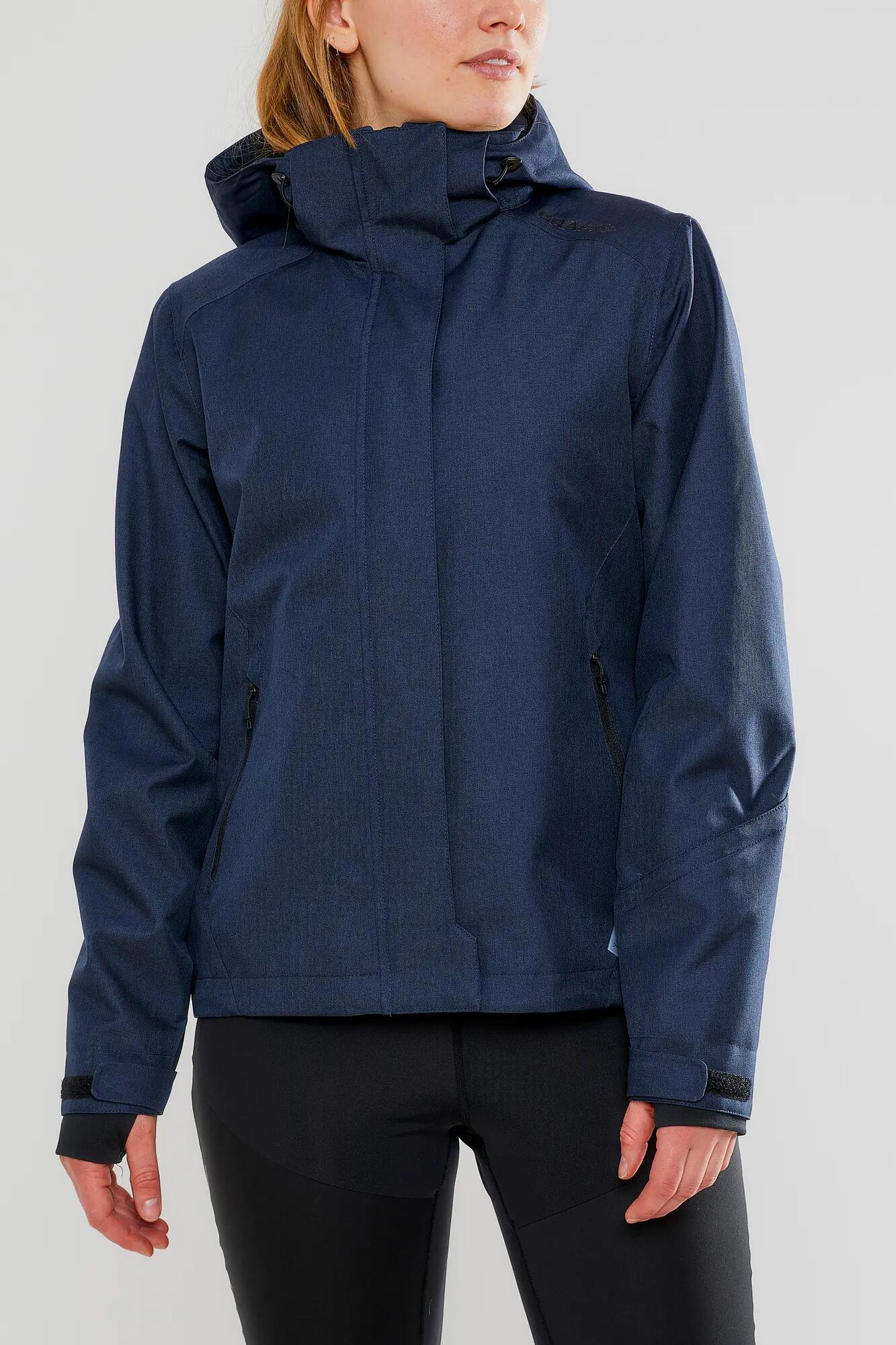 craft Mountain Jacket W shell-jas van gerecycled polyester, waterdicht – Dark 3/6
