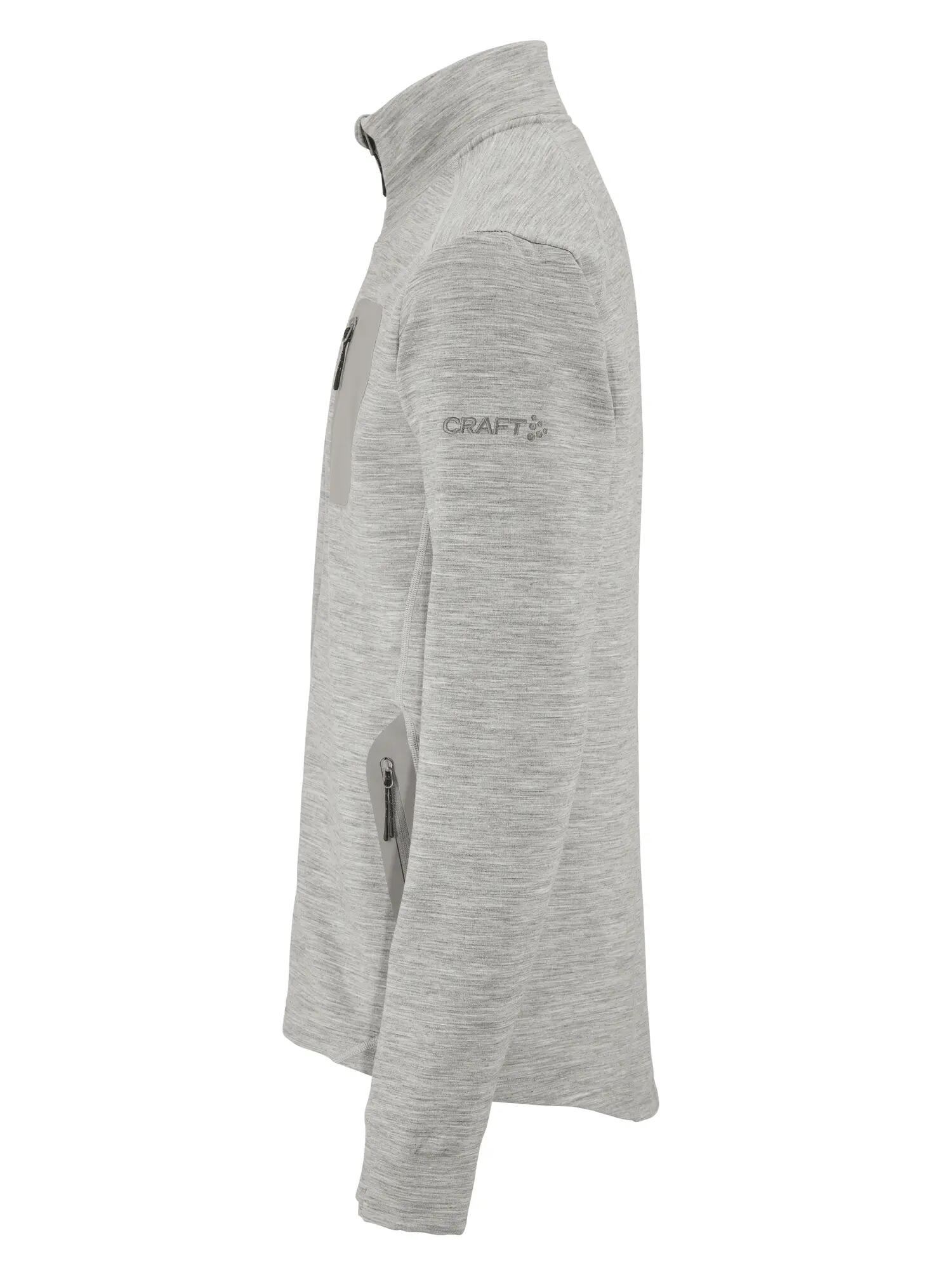 craft PRO Explore Wool Midlayer M - Wärmender, technischer Midlayer – Grey 3/7
