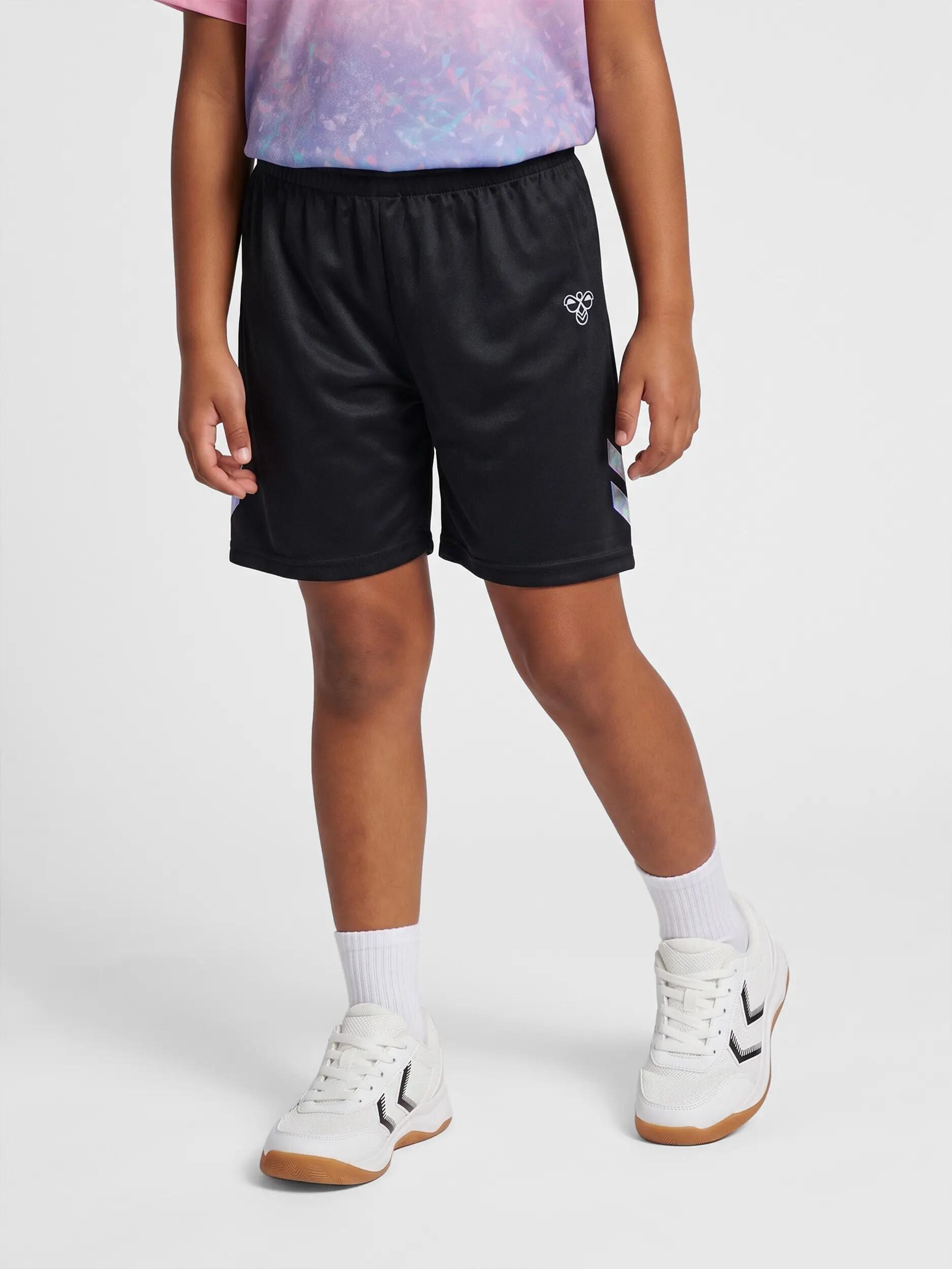 hummel hmlSHIMMER SET Shorts‑Set mit schimmernden Details – PINK NECTAR 7/7