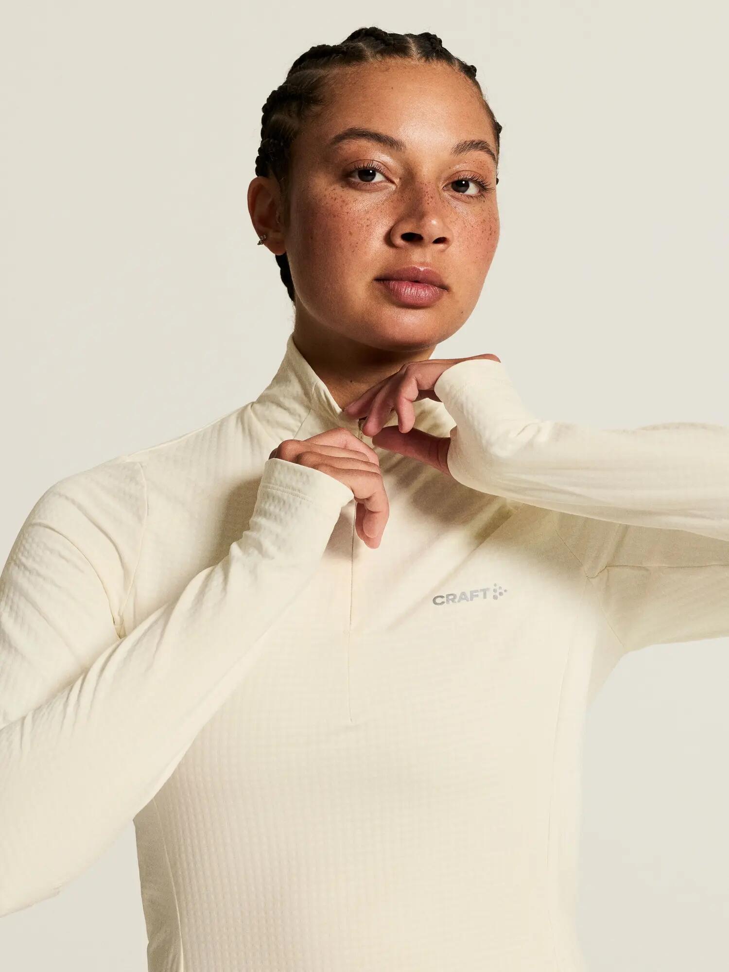 craft Gain Thermal Midlayer 2 W – Warmer Fleece Midlayer To‑fu – Tofu 6/7