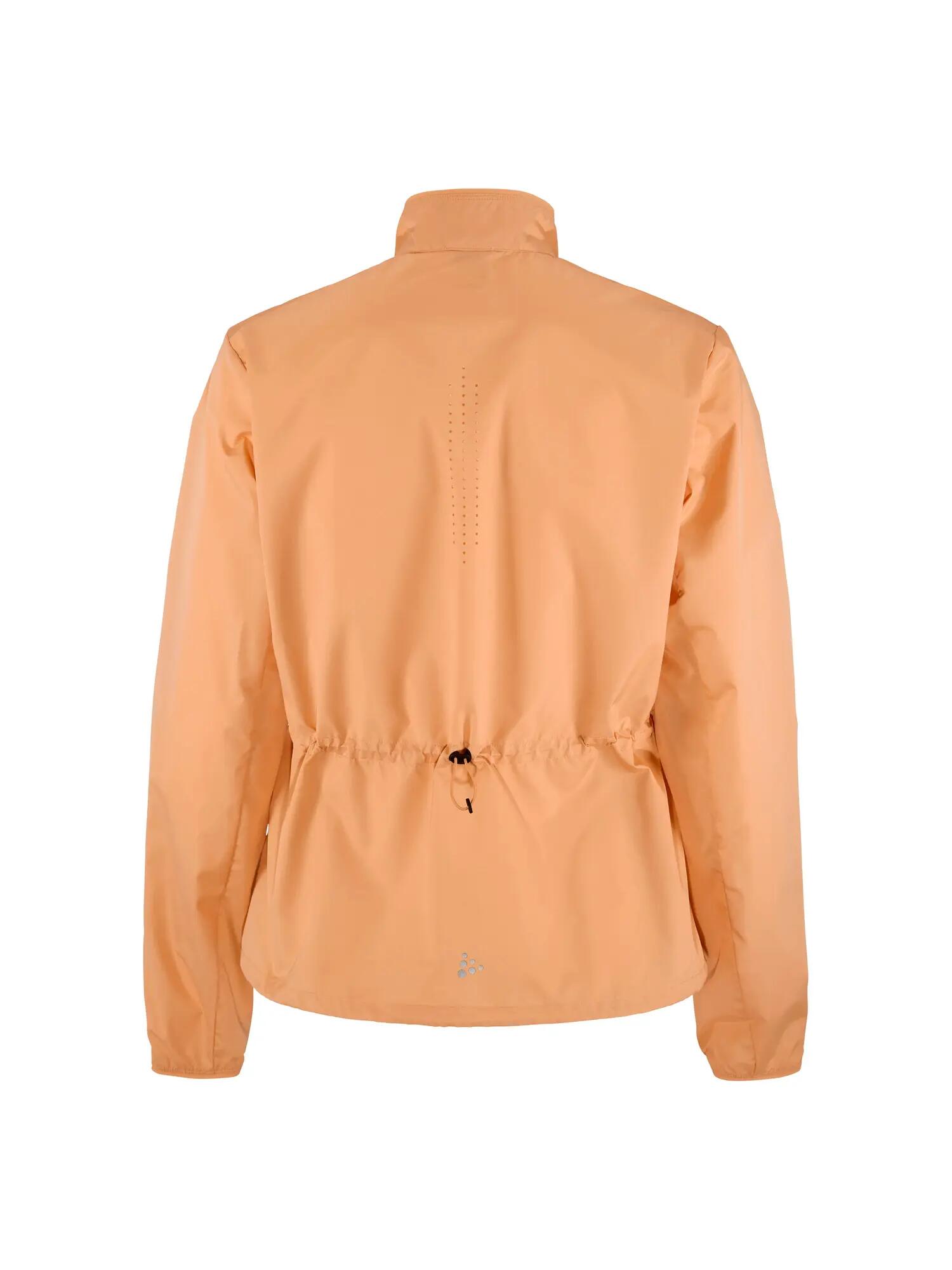 craft Essence Wind Jacket 2 W – Leichte, wasserabweisende Laufjacke – Apricot 4/7