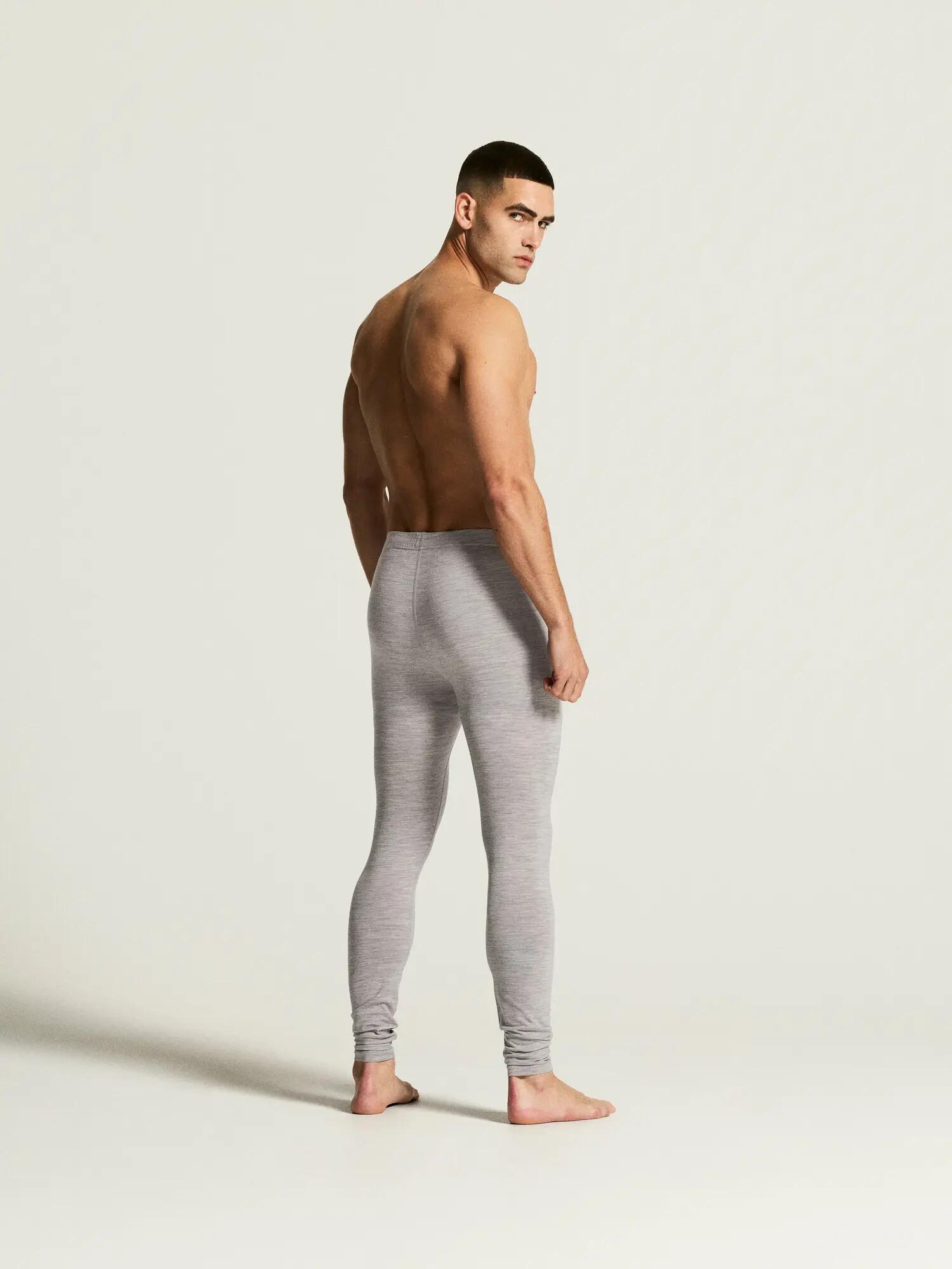 craft Wool 95 Pants M — Funktionsunterhose mit 95% Merinowolle – Grey/Melange 5/7