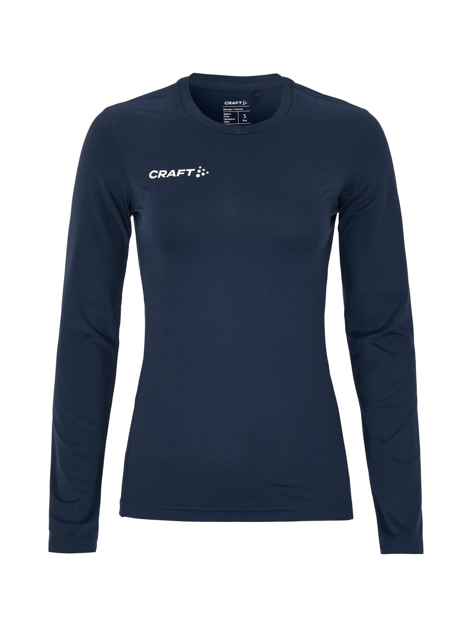 craft Ability Baselayer LS W – Lichtgewicht base layer lange mouw – Navy 1/4