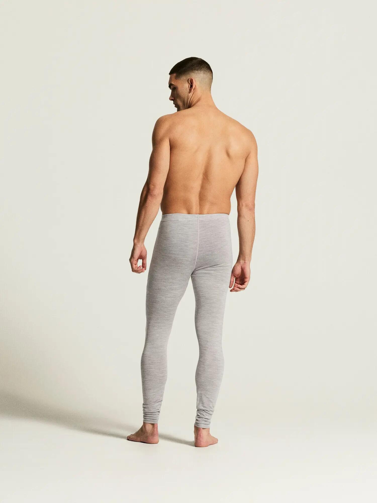 craft Wool 95 Pants M — Funktionsunterhose mit 95% Merinowolle – Grey/Melange 4/7