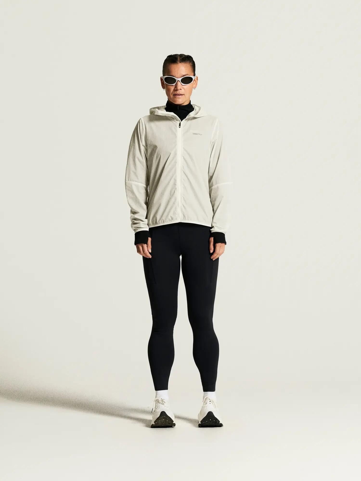 craft Packable Wind Jacket W veste transformable et réfléchissante – Tofu 3/7